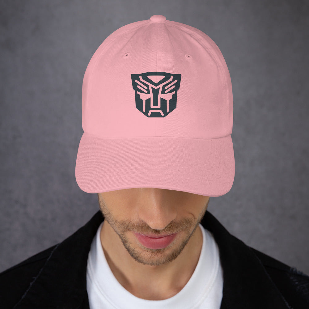 Tranzforma 1B - Minimalist Insignia - Cap - Baseball Cap - Pink - Front
