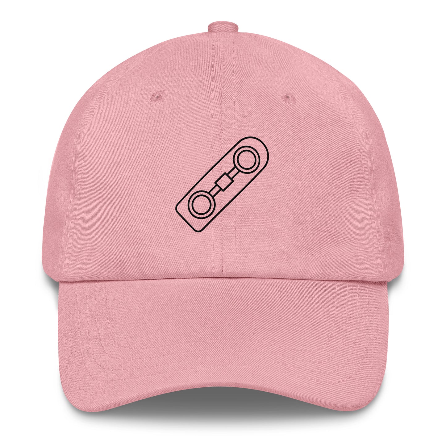 Hoverboard - Minimalist Design - Cap - Baseball Cap - Pink - Front