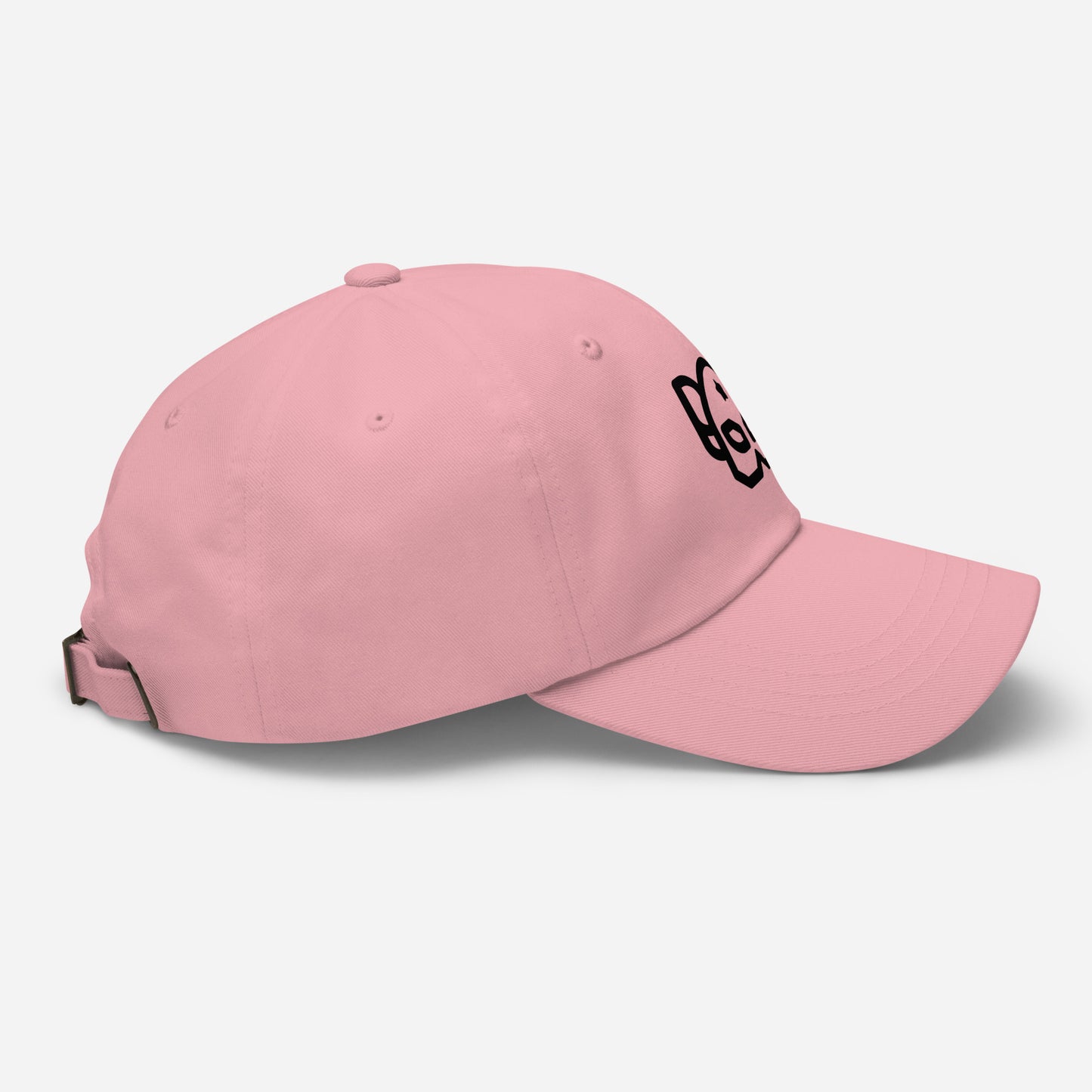 Hero Mask - “Galactic Guardian” - Cap - Baseball Cap - Pink - Right side
