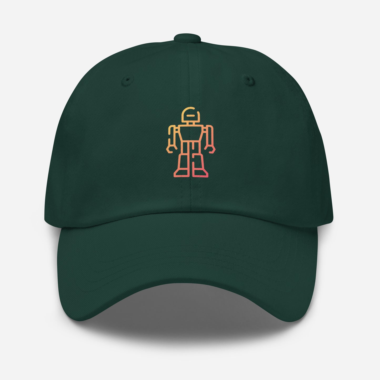 Golden Outline Sentinel - Sci-Fi/Urban - Cap - Baseball Cap - Spruce - Front