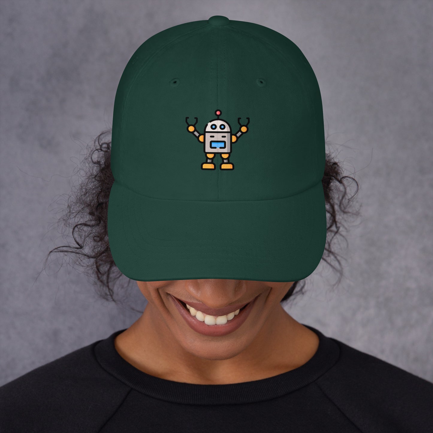 Robbie - Classic Space Guardian - Cap - Baseball Cap - Spruce - Front