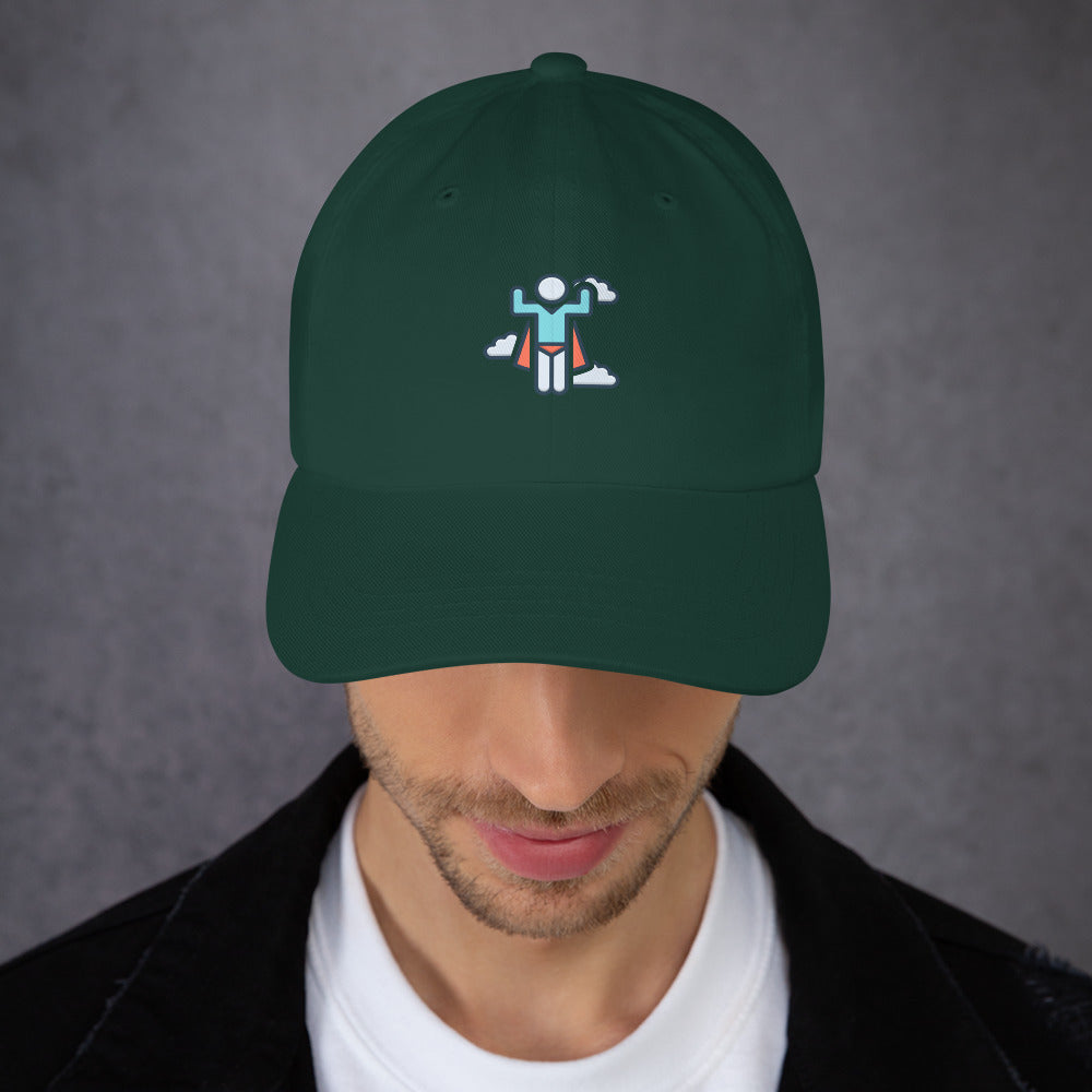 Hero - Up, Up And Away! - Cap - Baseball Cap - Spruce - Front