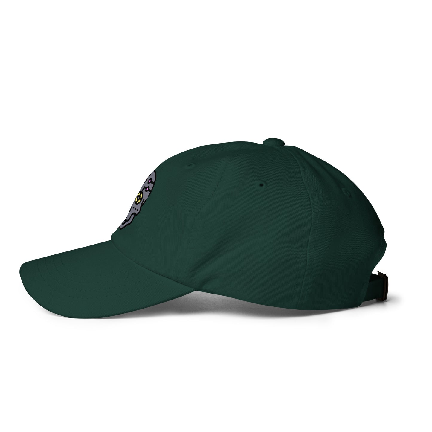 Cartoon Skull - Future Shock Style - Cap - Baseball Cap - Spruce - Left side