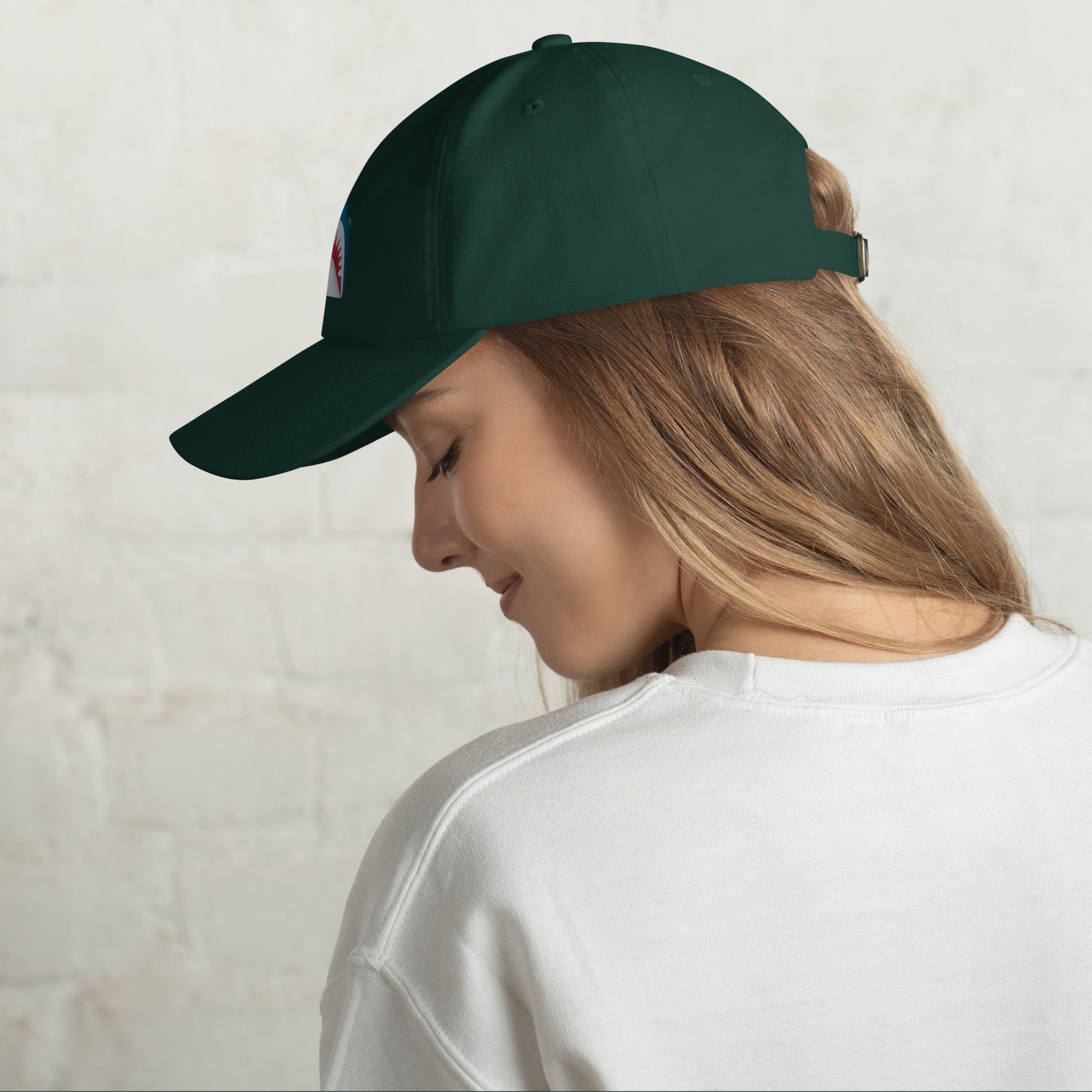 Mr Shark - Cartoon Jaws Pop-Up - Cap - Baseball Cap - Spruce - Left side