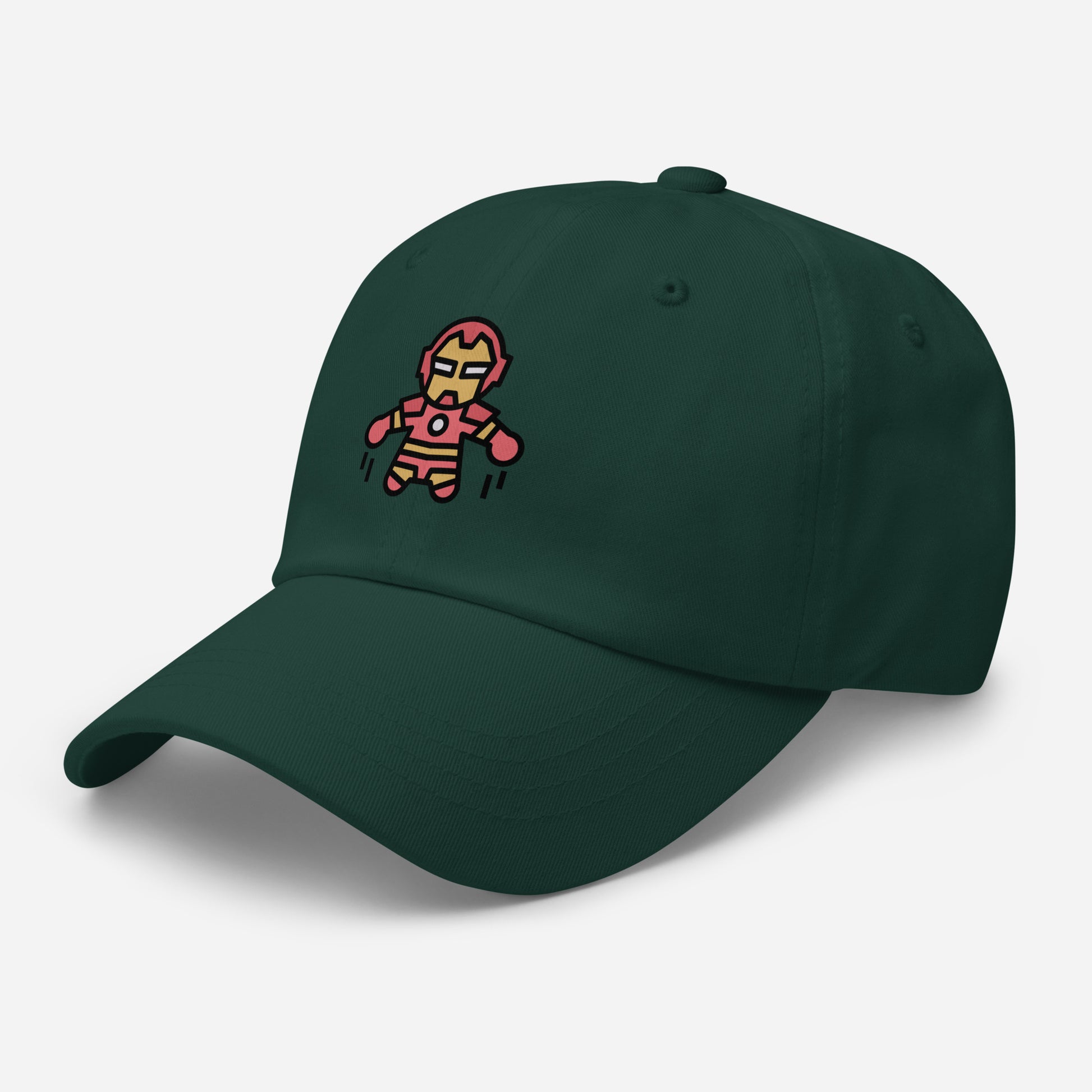 The Man - Armoured & Awesome - Cap - Baseball Cap - Spruce - Left front