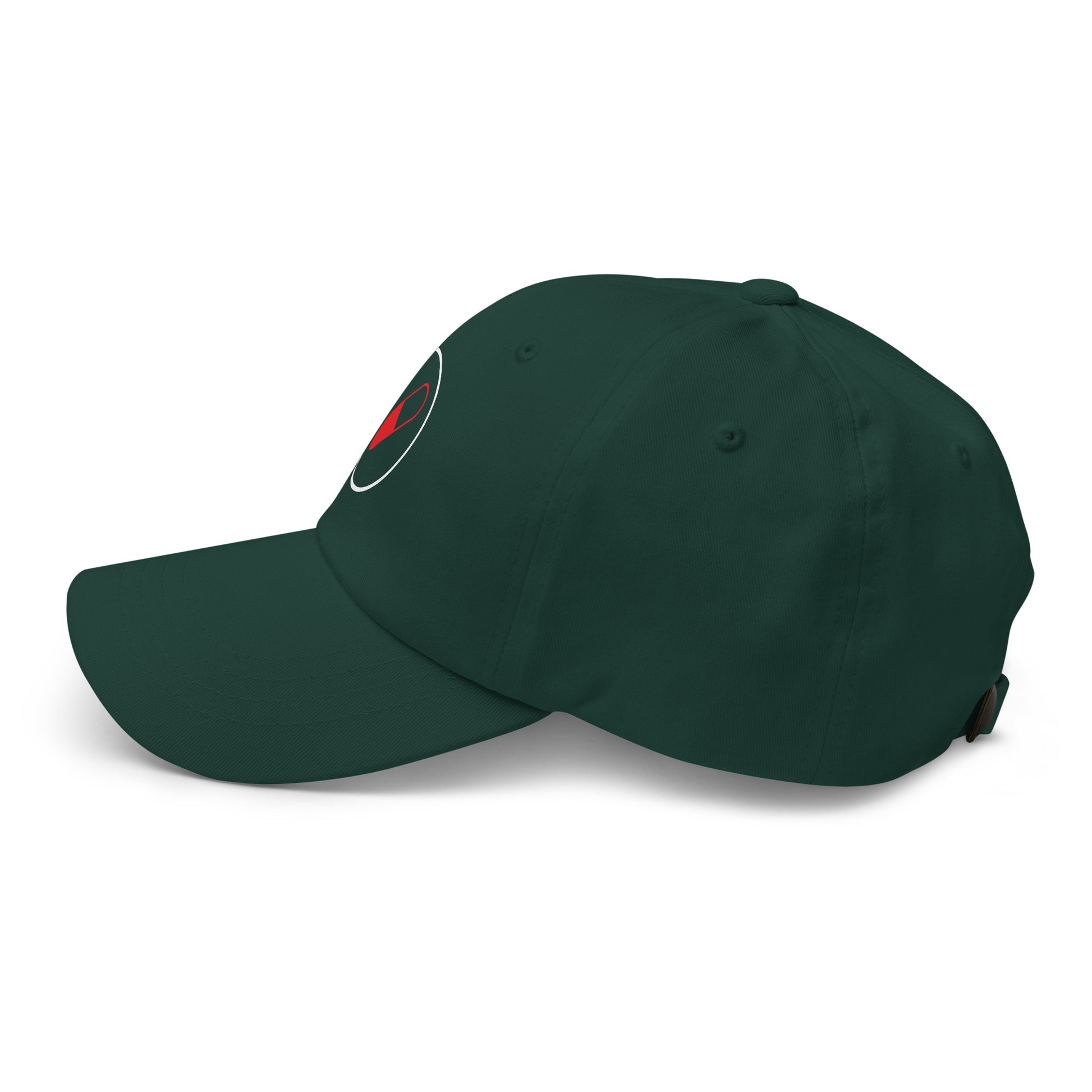 Red Pill - Sci-Fi Tribute - Cap - Baseball Cap - Spruce - Left side