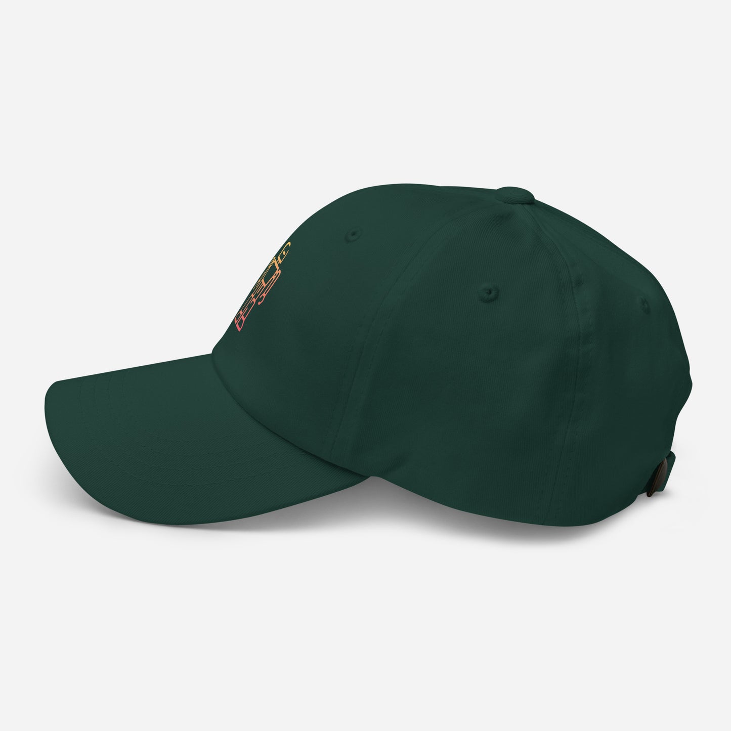 Golden Outline Sentinel - Sci-Fi/Urban - Cap - Baseball Cap - Spruce - Left side