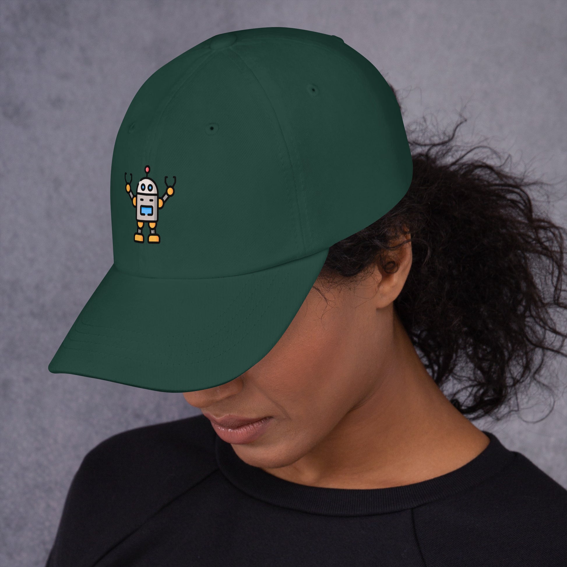Robbie - Classic Space Guardian - Cap - Baseball Cap - Spruce - Left side