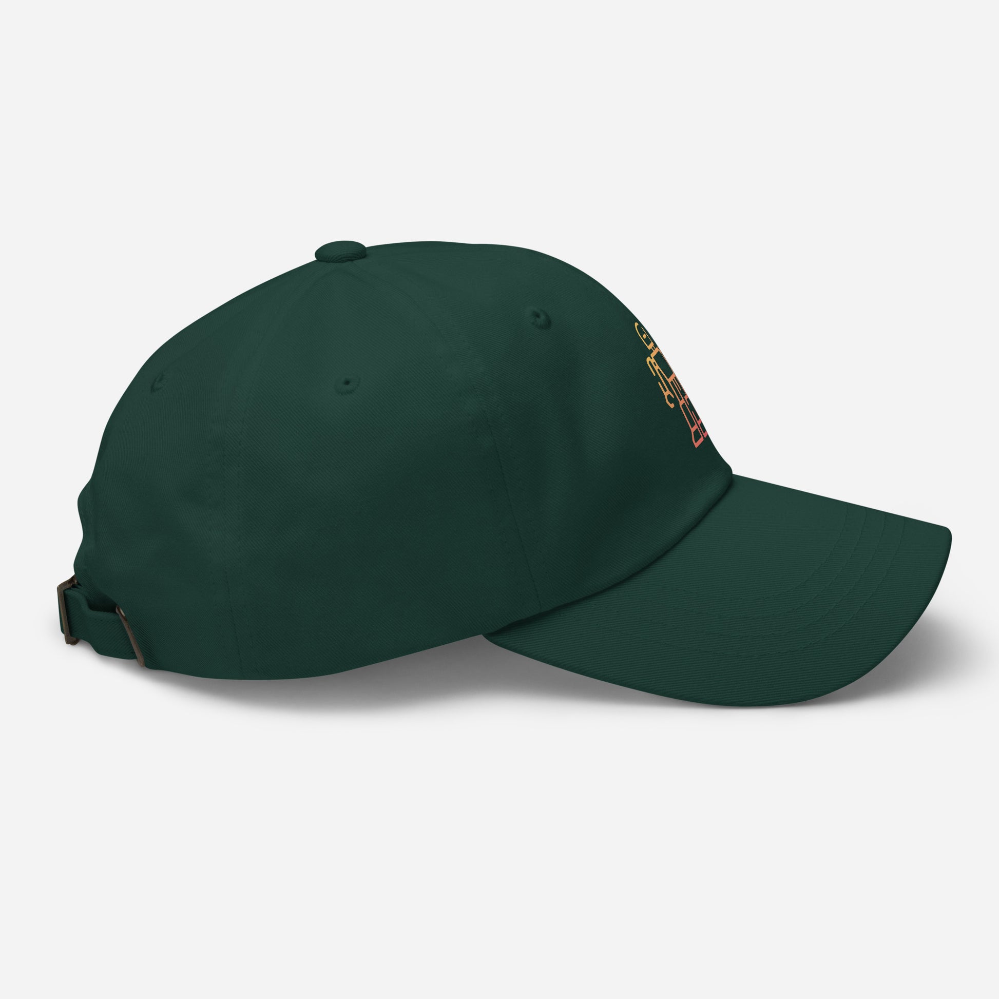Golden Outline Sentinel - Sci-Fi/Urban - Cap - Baseball Cap - Spruce - Right side