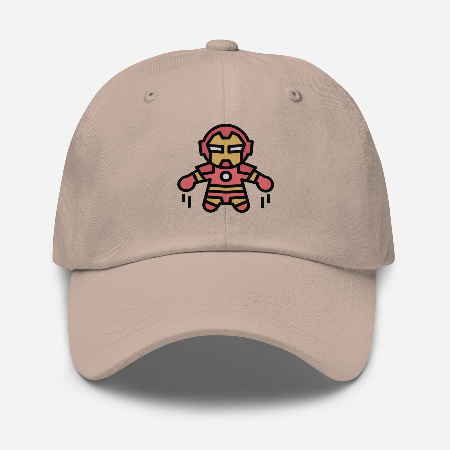 The Man - Armoured & Awesome - Cap - Baseball Cap - Stone - Front