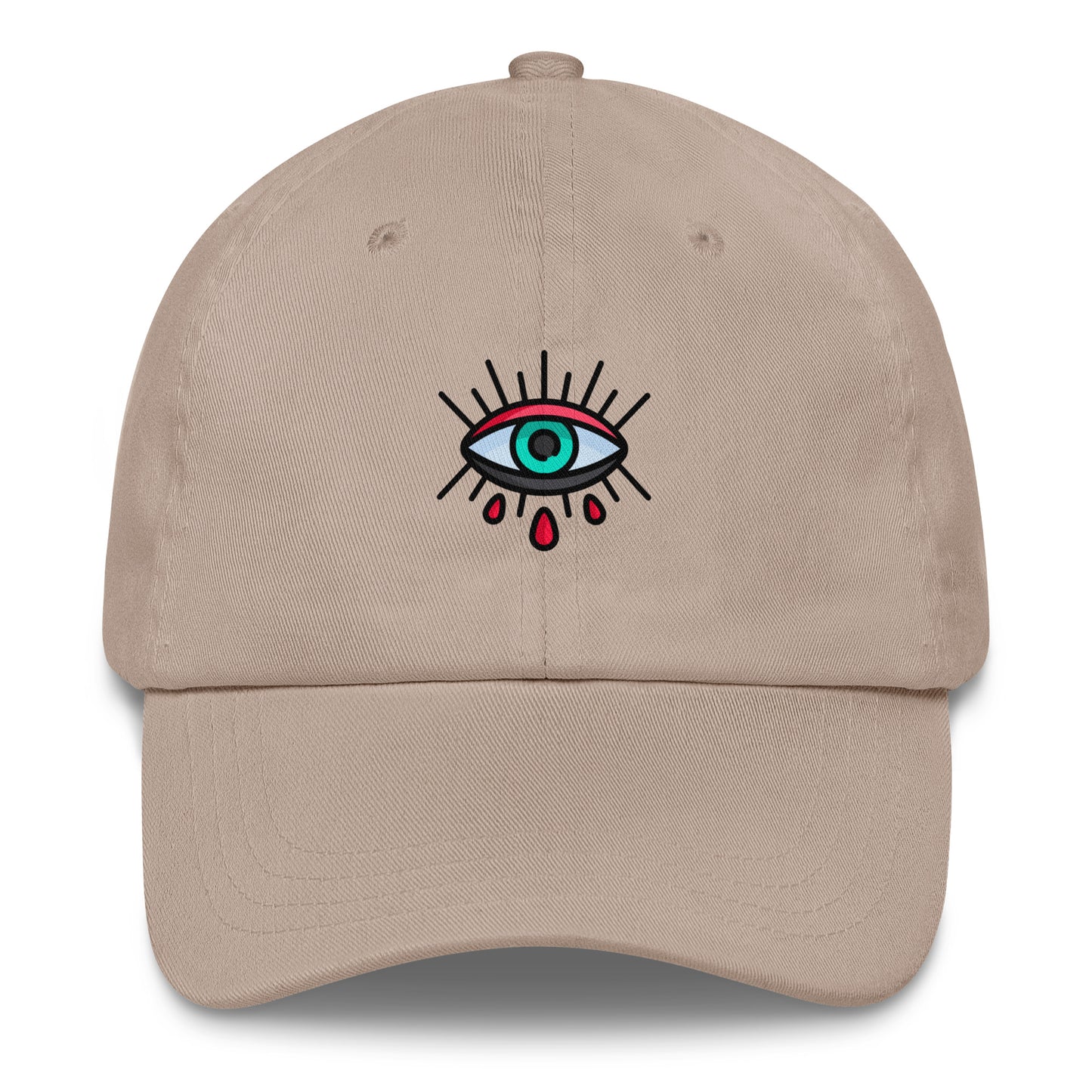 Eye - Modern Minimalism - Cap - Baseball Cap - Stone - Front