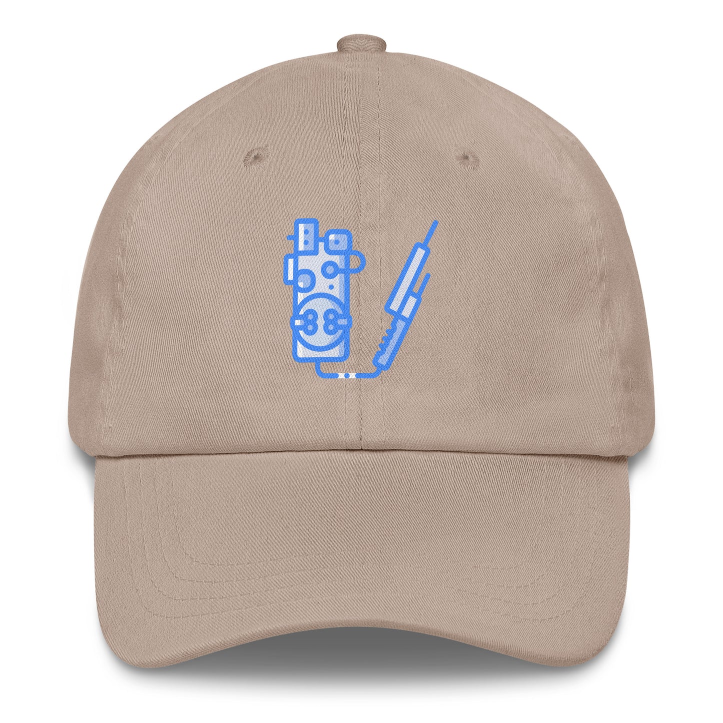 Proton Unit - Futuristic Gadget - Cap - Baseball Cap - Stone - Front