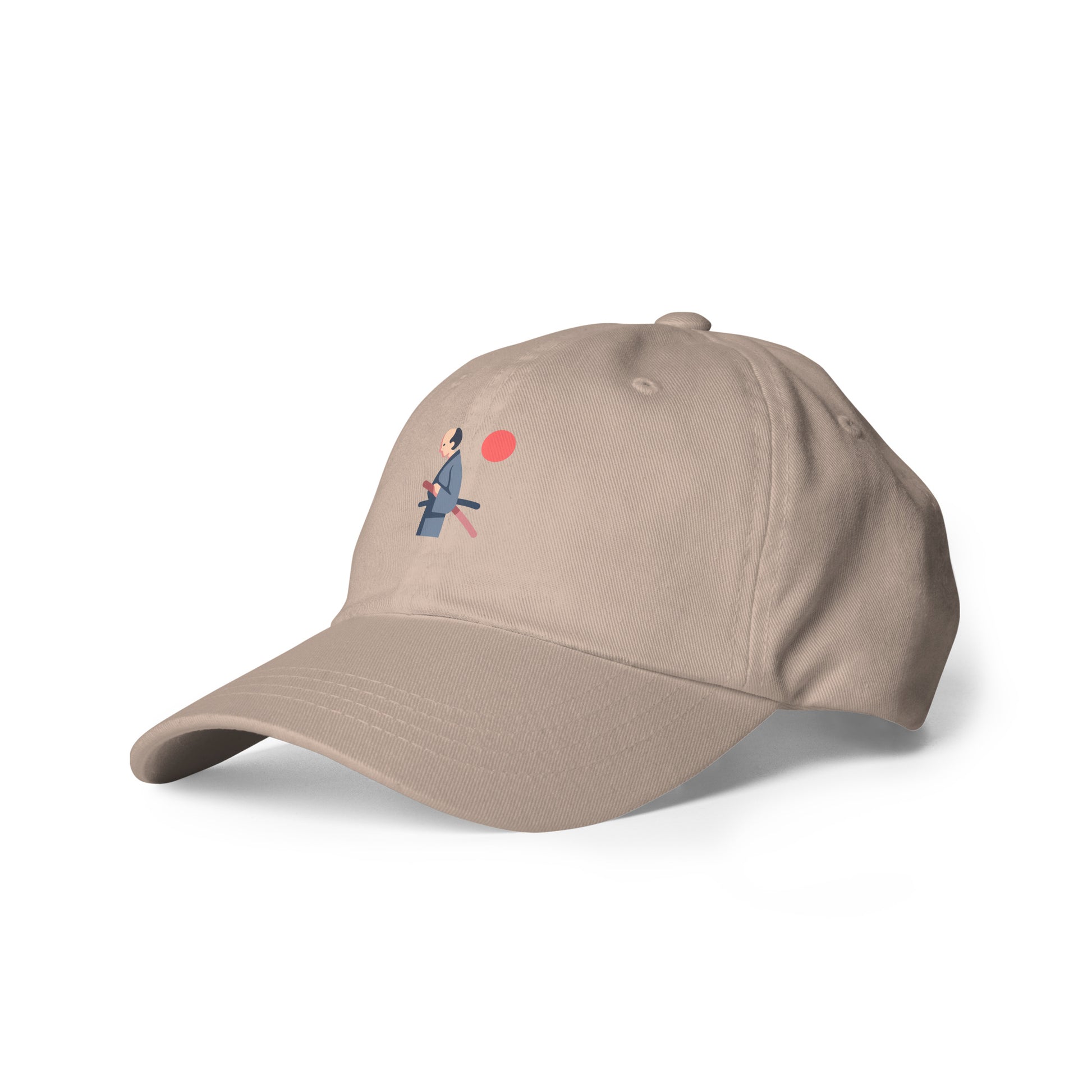 Samurai - Honour In Silence - Cap - Baseball Cap - Stone - Left front