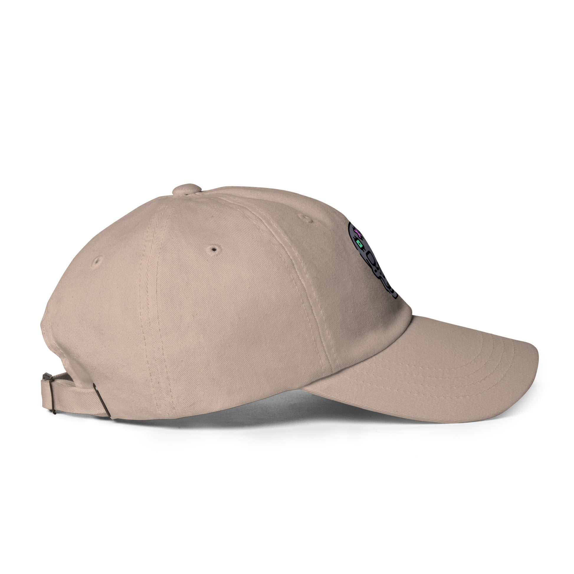 Cartoon Skull - Future Shock Style - Cap - Baseball Cap - Stone - Right side