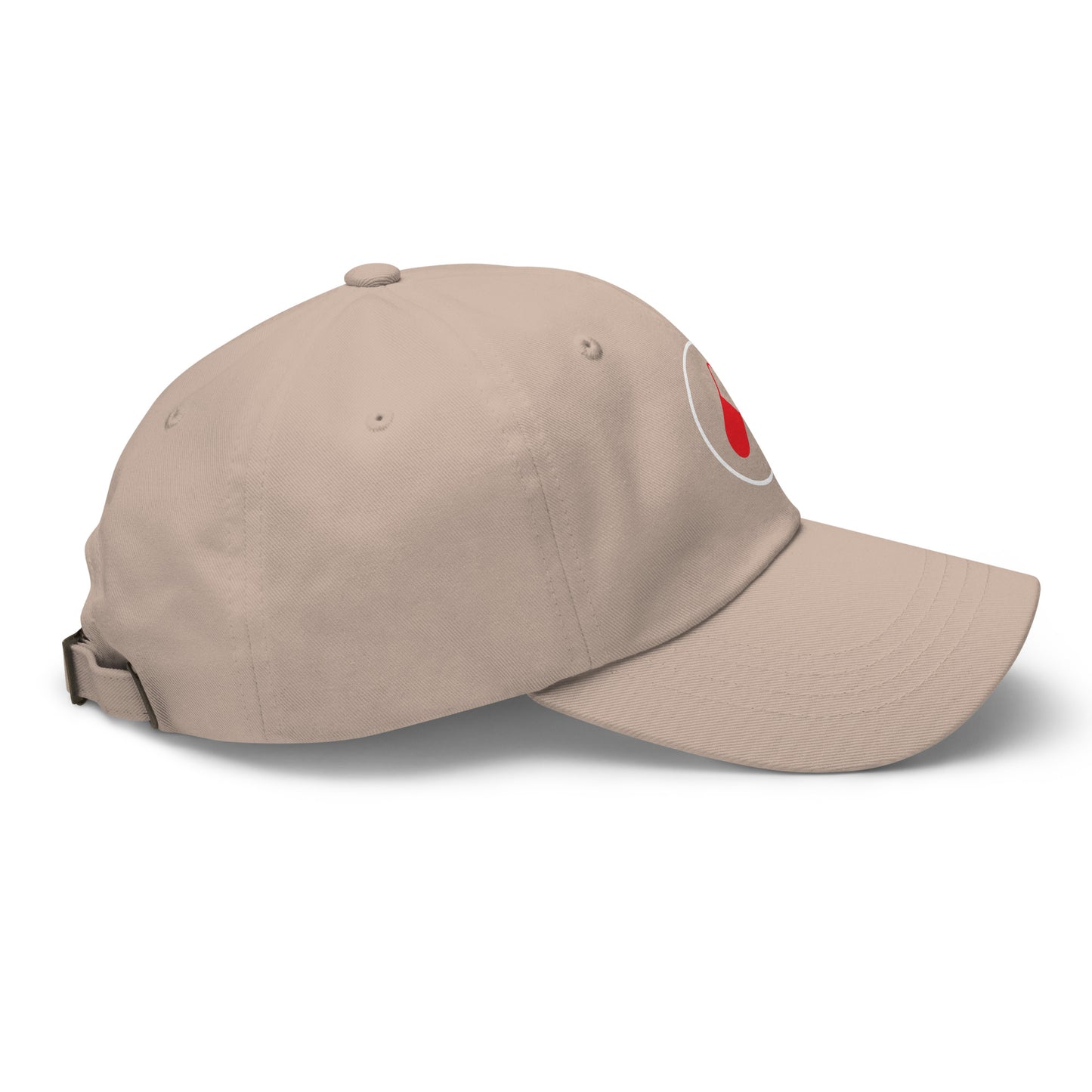 Red Pill - Sci-Fi Tribute - Cap - Baseball Cap - Stone - Right side