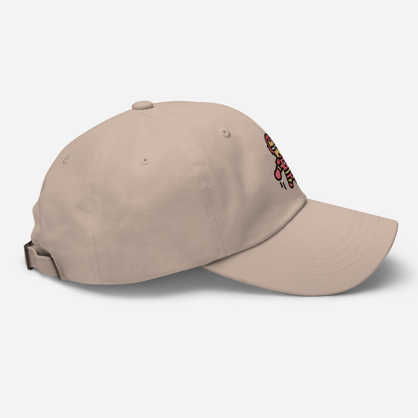 The Man - Armoured & Awesome - Cap - Baseball Cap - Stone - Right side