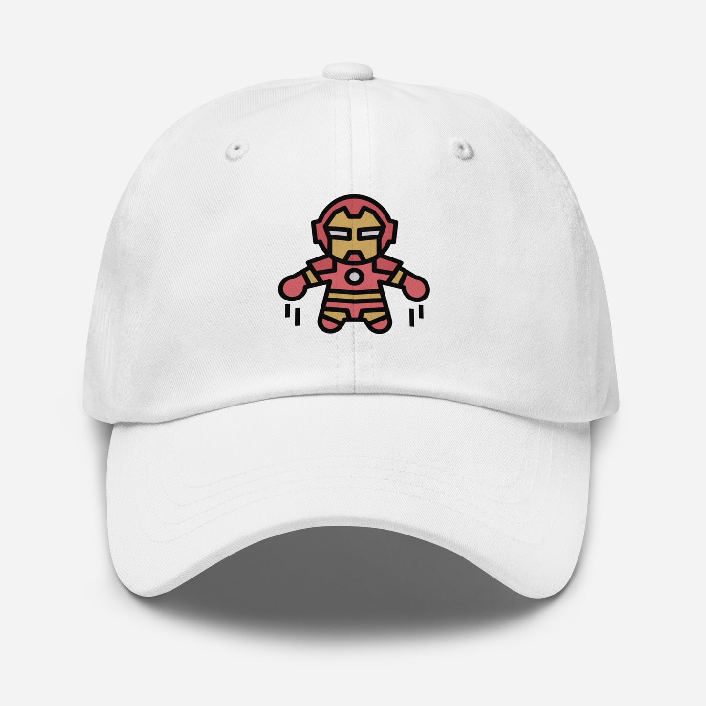 The Man - Armoured & Awesome - Cap - Baseball Cap - White - Front