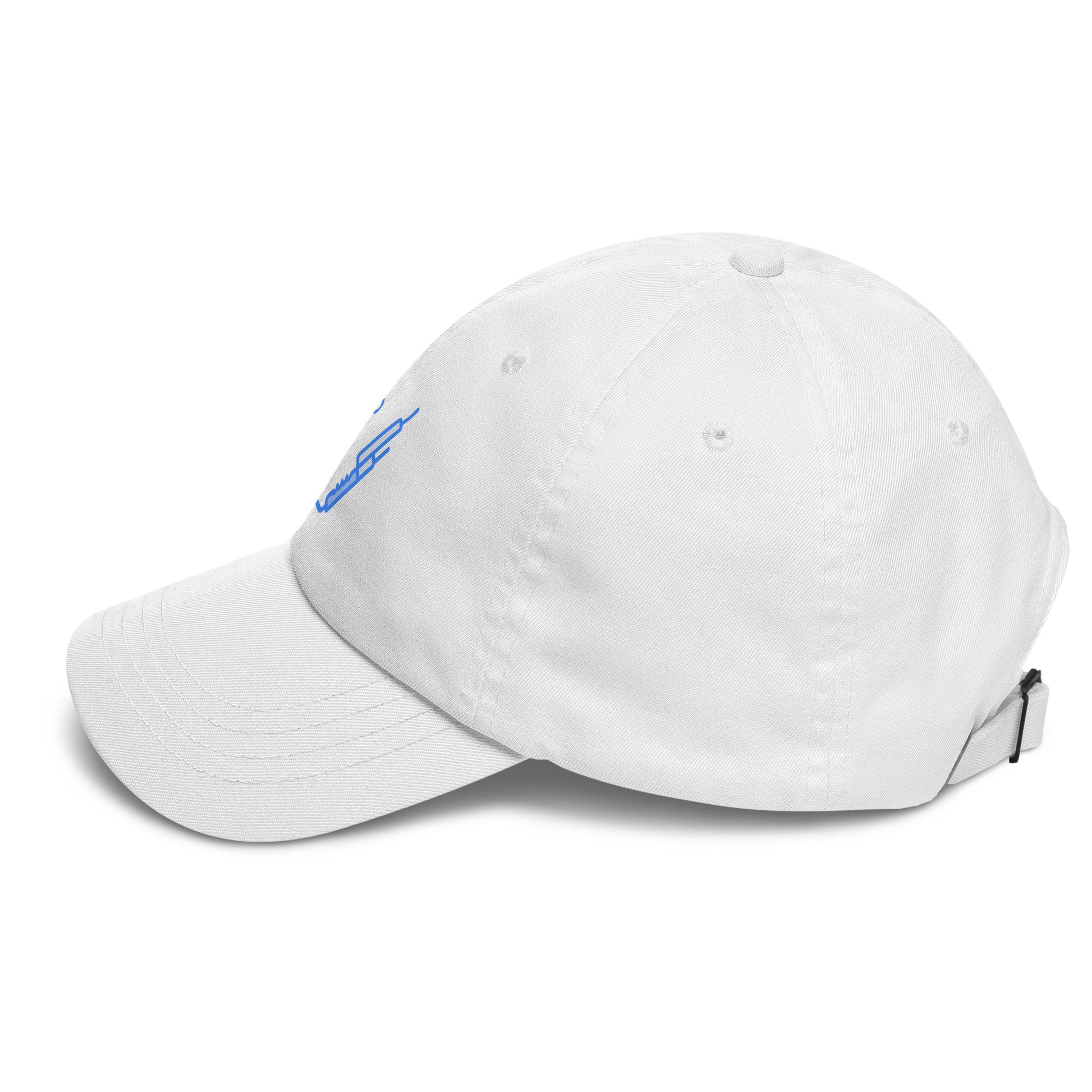 Proton Unit - Futuristic Gadget - Cap - Baseball Cap - White - Left side