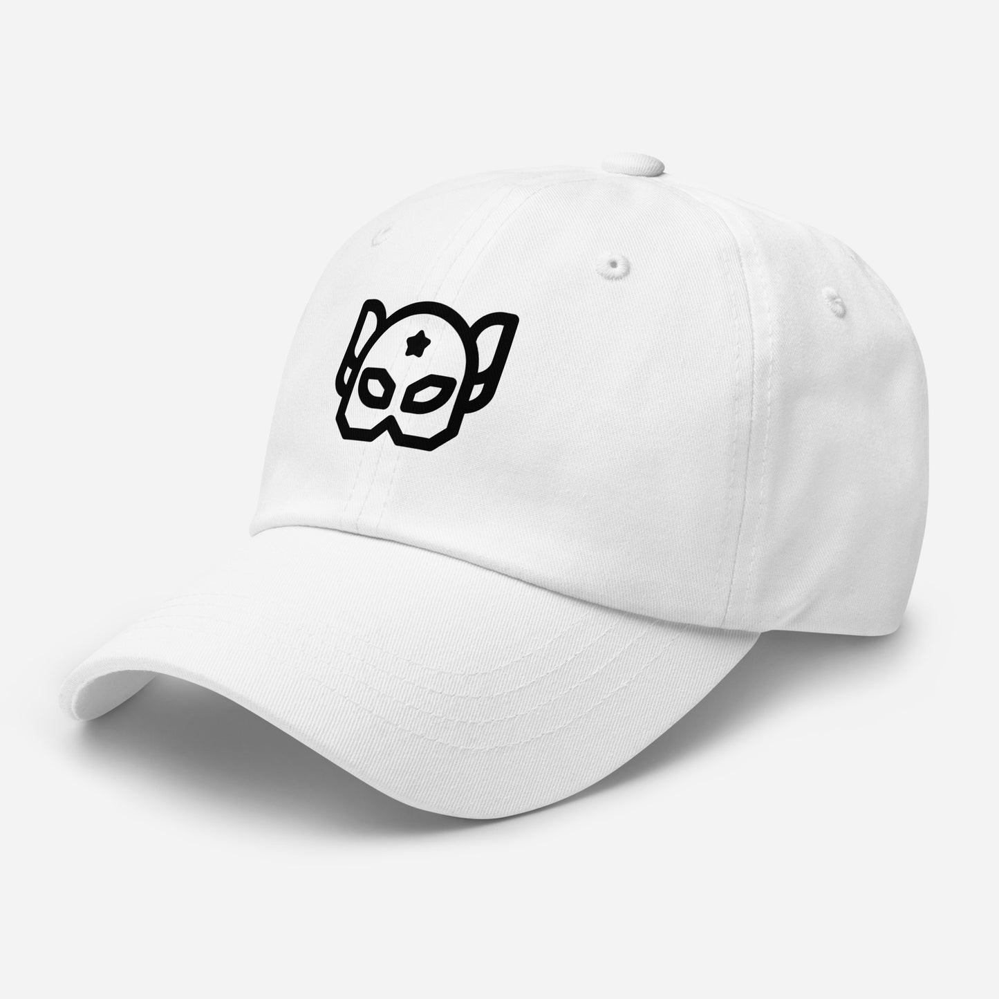 Hero Mask - “Galactic Guardian” - Cap - Baseball Cap - White - Left front