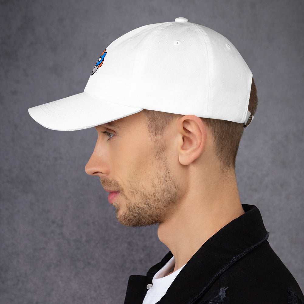 Defender - The Guardian Bot - Cap - Baseball Cap - White - Left side