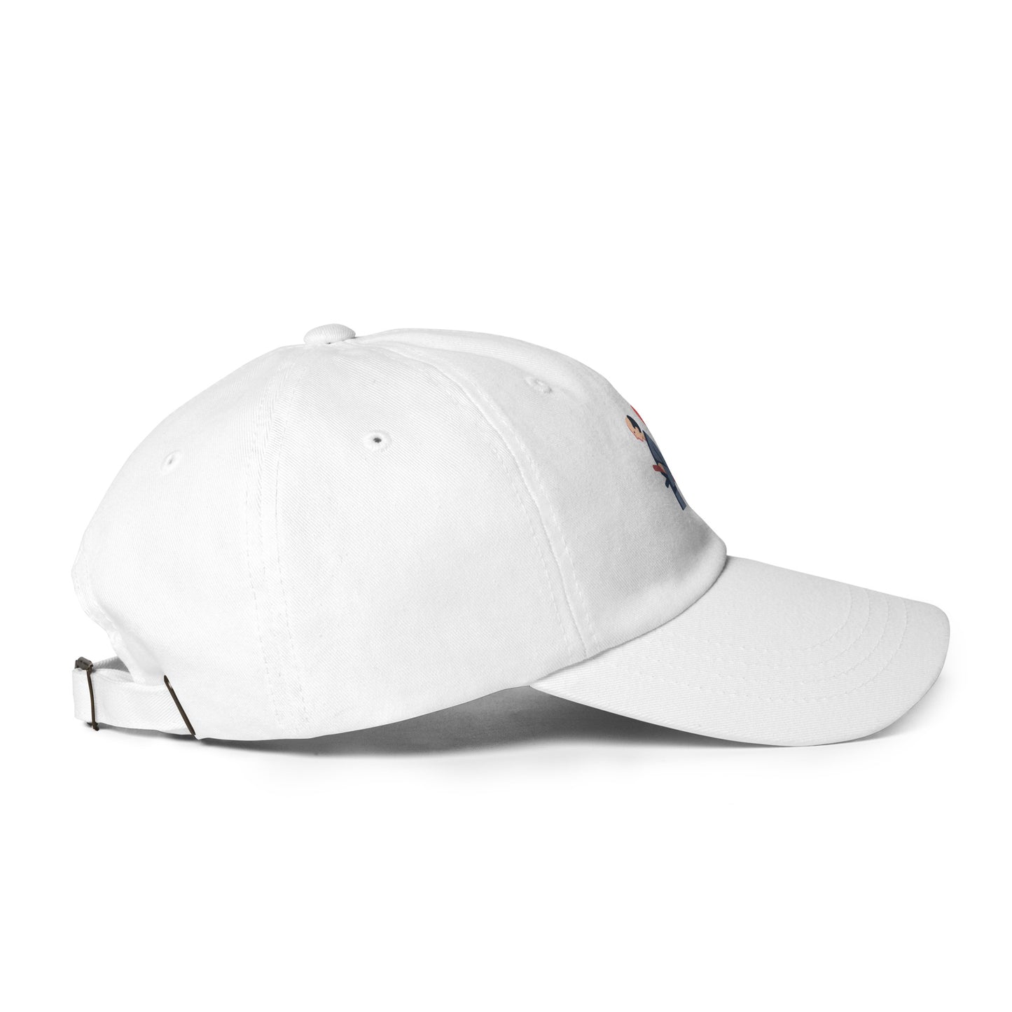 Samurai - Honour In Silence - Cap - Baseball Cap - White - Right side