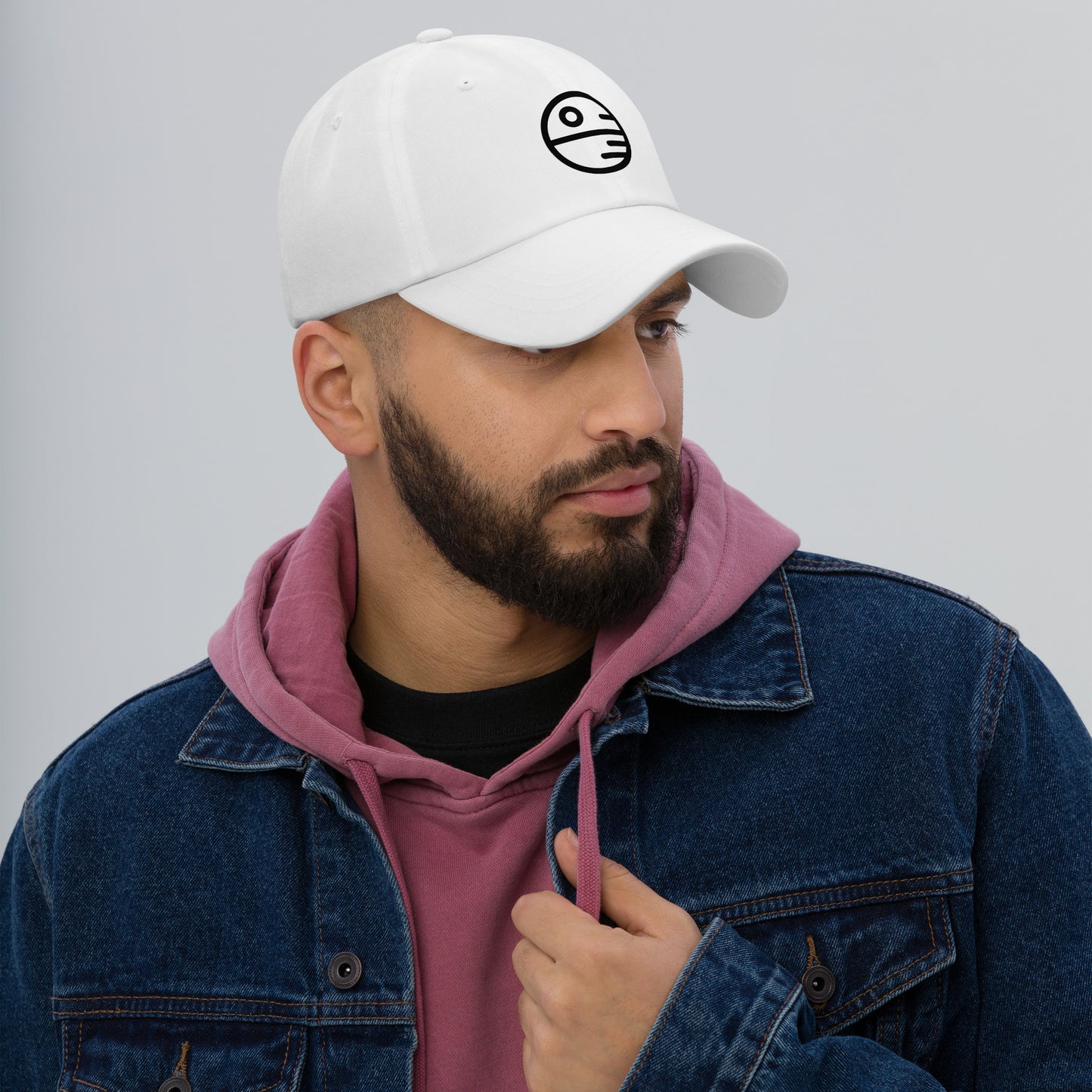 D Star - "Galactic Station" Graphic - Cap - Baseball Cap - White -
Front