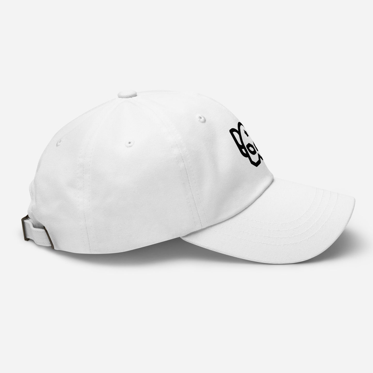 Hero Mask - “Galactic Guardian” - Cap - Baseball Cap - White - Right side