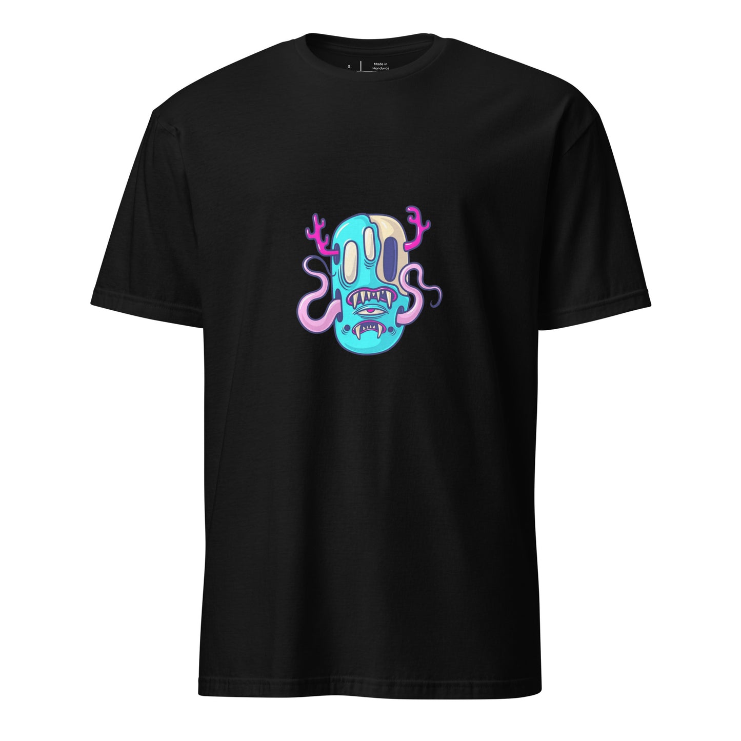 Monsta 4 - Monsta Collection - Short-Sleeve Unisex T-Shirt - Graphic Tee - Black - Front