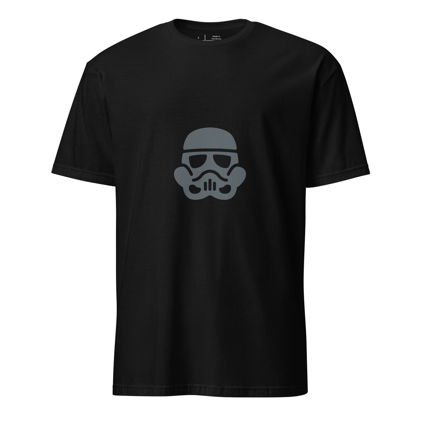 Trooper - Minimalist Galactic Grunt - Short-Sleeve Unisex T-Shirt - Graphic Tee - Black - Front