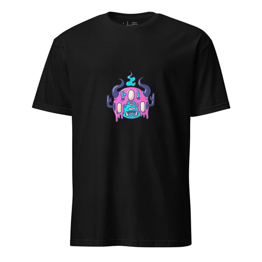 Monsta 3 - Urban Monsta Collection - Short-Sleeve Unisex T-Shirt - Graphic Tee - Black - Front
