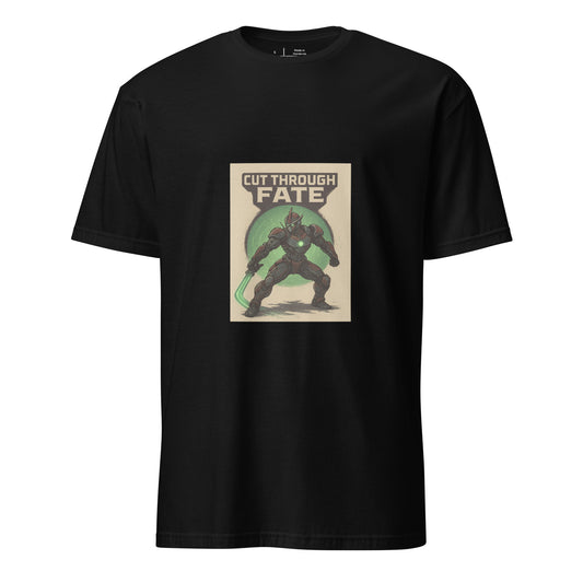 BioShock Ronin - Boosted Warrior - Short-Sleeve Unisex T-Shirt - Graphic Tee - Black - Front