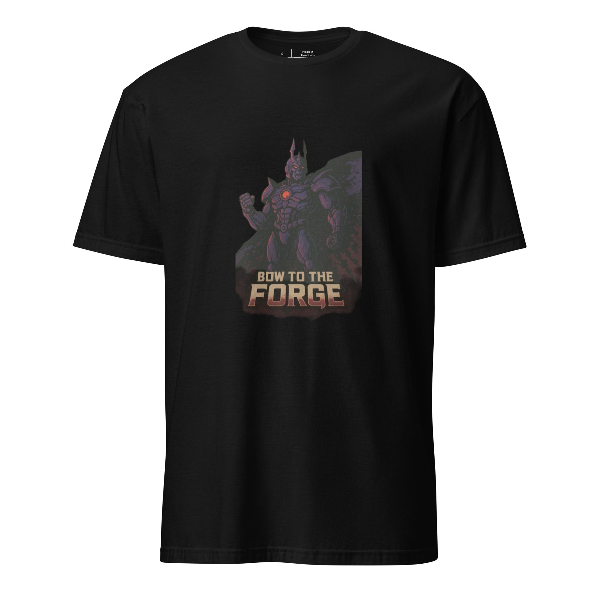 Titanforge Overlord – Techno-Emperor of the Void - Short-Sleeve Unisex T-Shirt - Graphic Tee - Black - Front