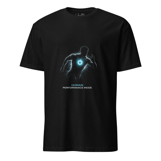 Human Performance Mode - Short-Sleeve Unisex T-Shirt - Graphic tee - Black - Front