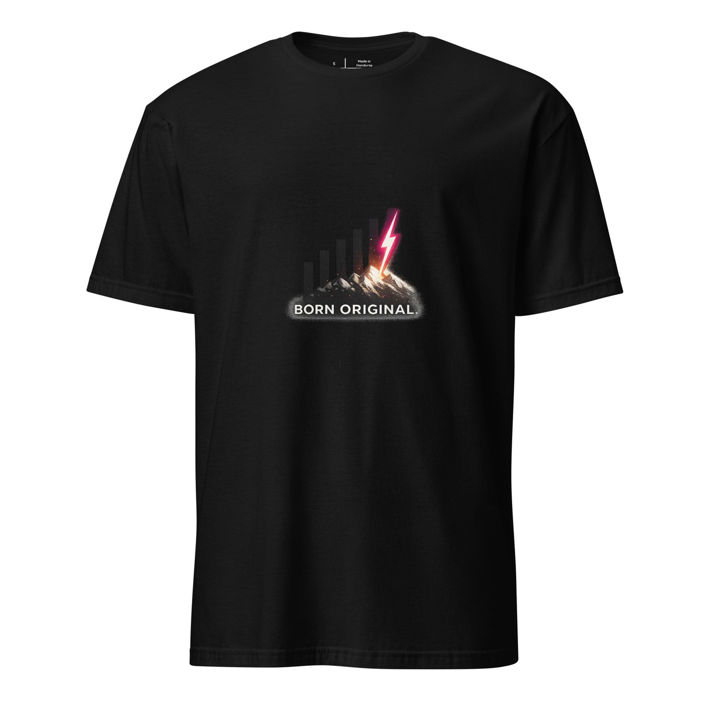 Born Original – Individuality - Short-Sleeve Unisex T-Shirt - Graphic Tee - Black - Front