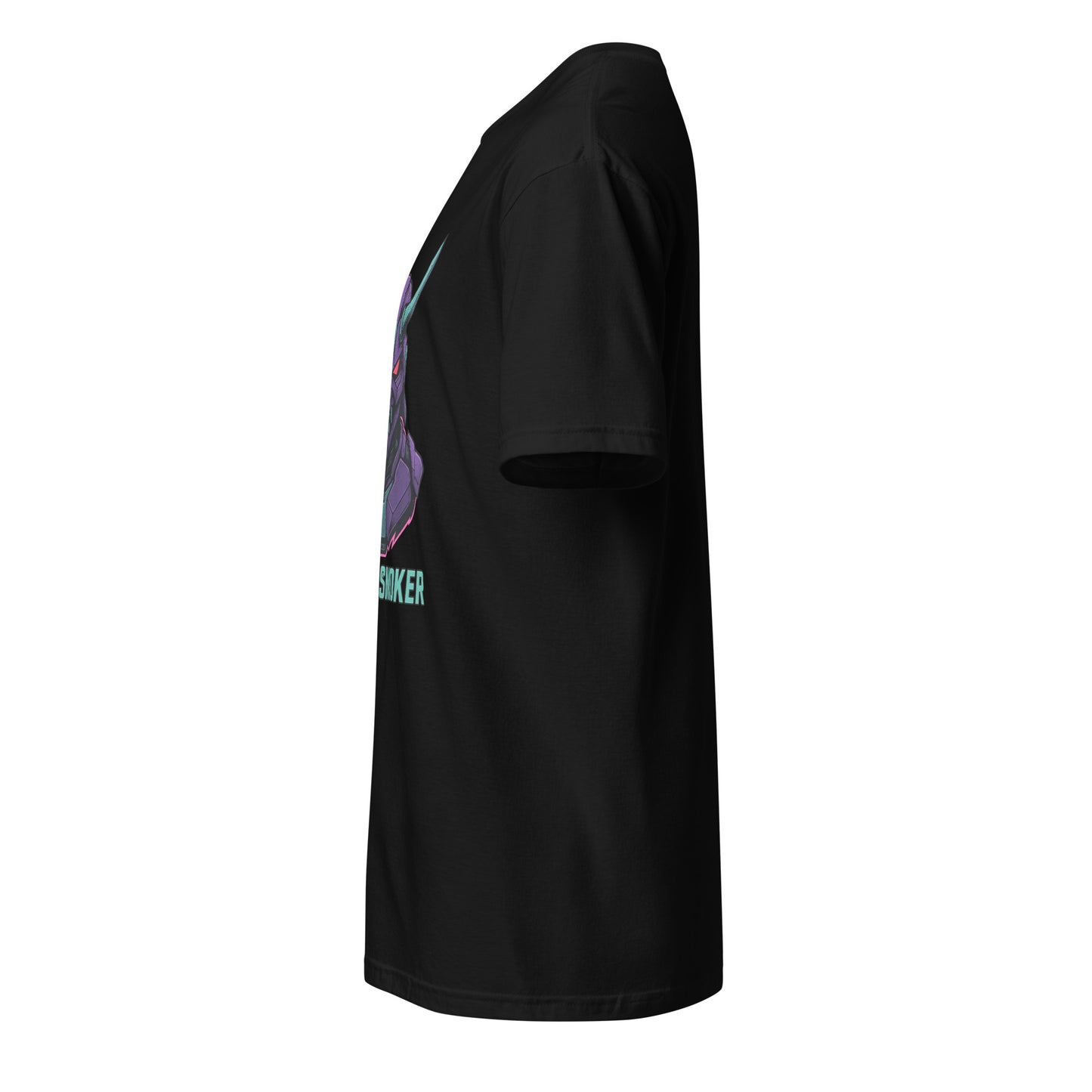 Mecha - Humanoid Mech - Short-Sleeve Unisex T-Shirt - Graphic Tee - Black - Left side