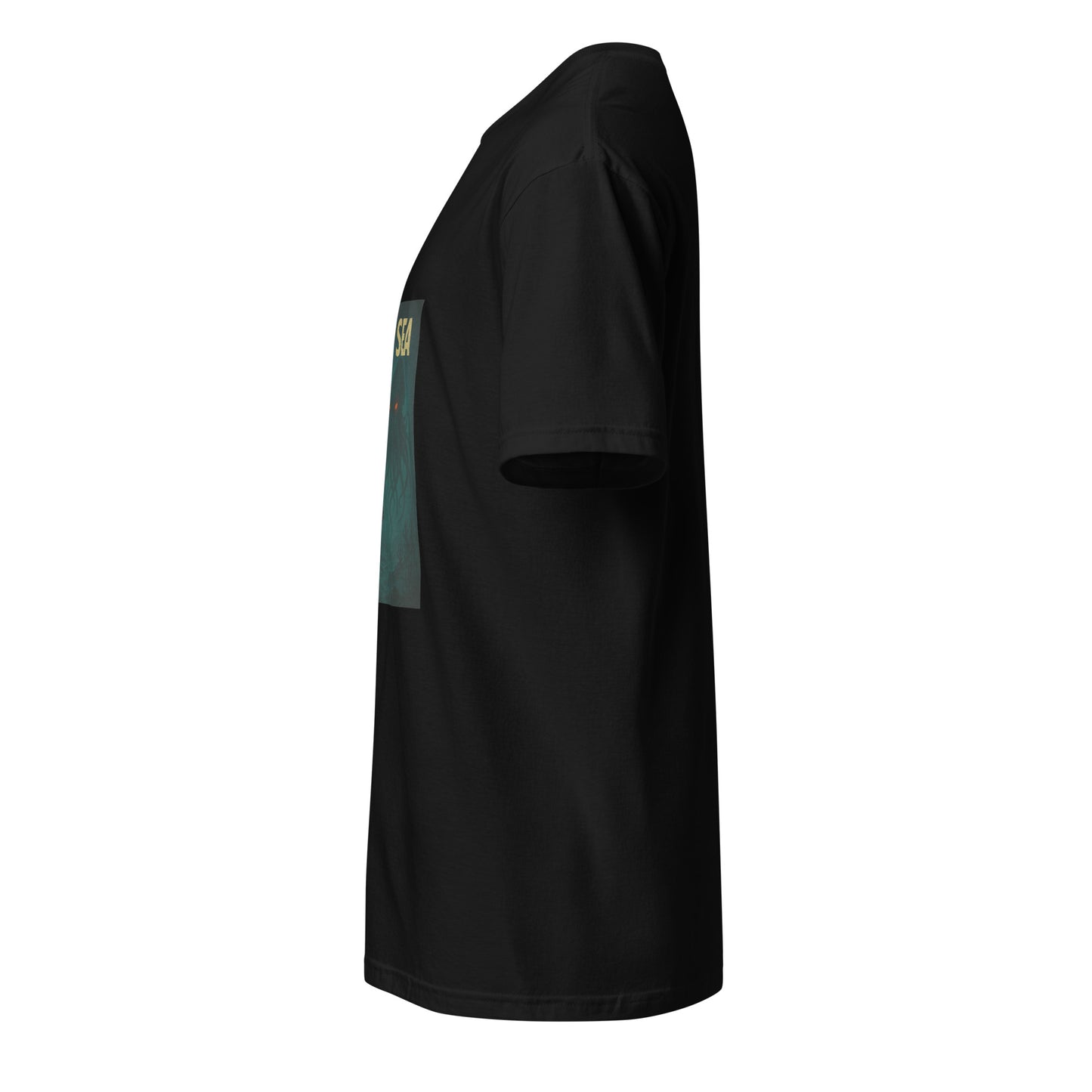 Deep Sea - Oceanic Mystery - Short-Sleeve Unisex T-Shirt - Graphic Tee - Black - Left side