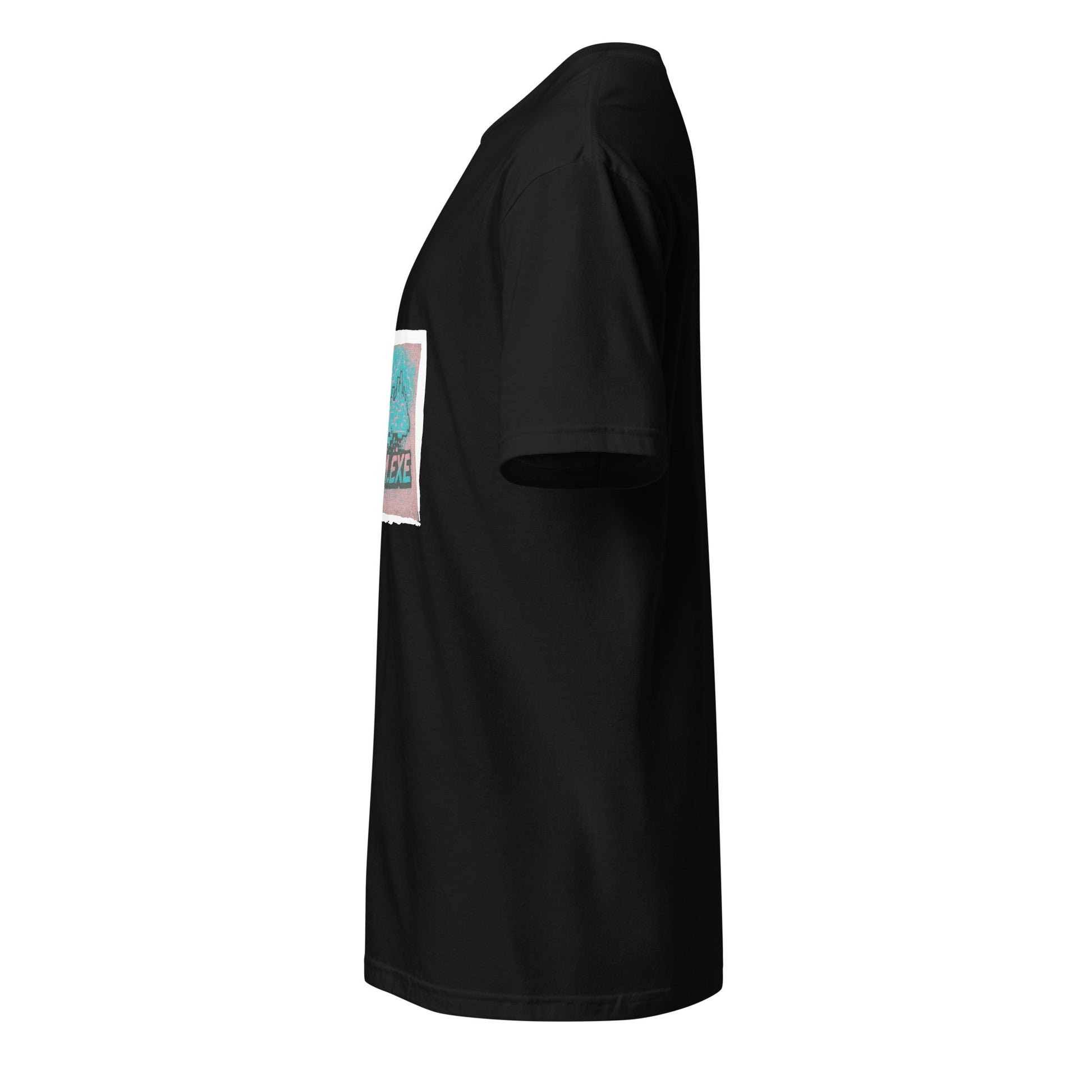 Dream.exe - Cyber Dreams - Short-Sleeve Unisex T-Shirt - Graphic Tee - Black - Left side