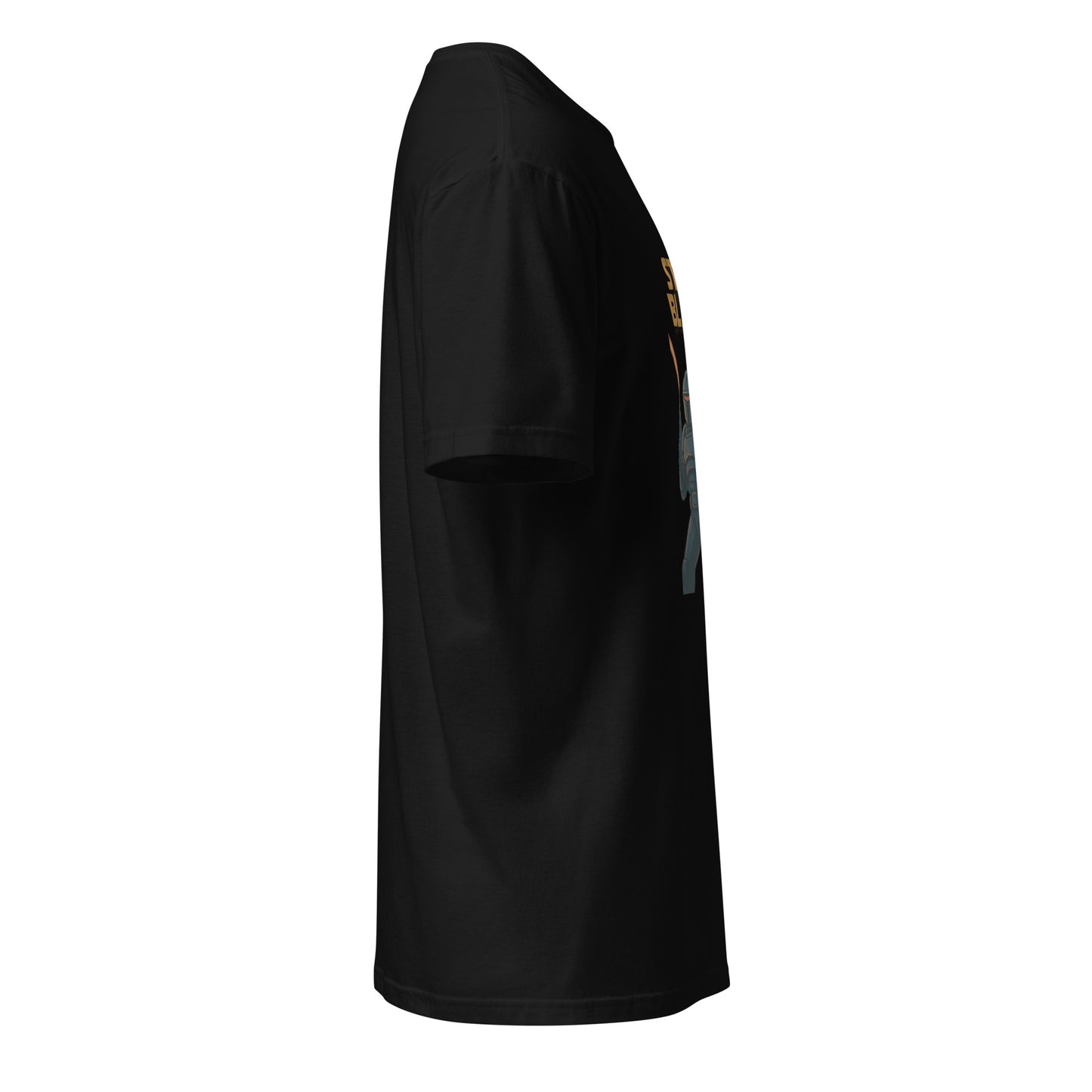 Star Blast - Sci-Fi Adventure - Short-Sleeve Unisex T-Shirt - Graphic Tee - Black - Right side