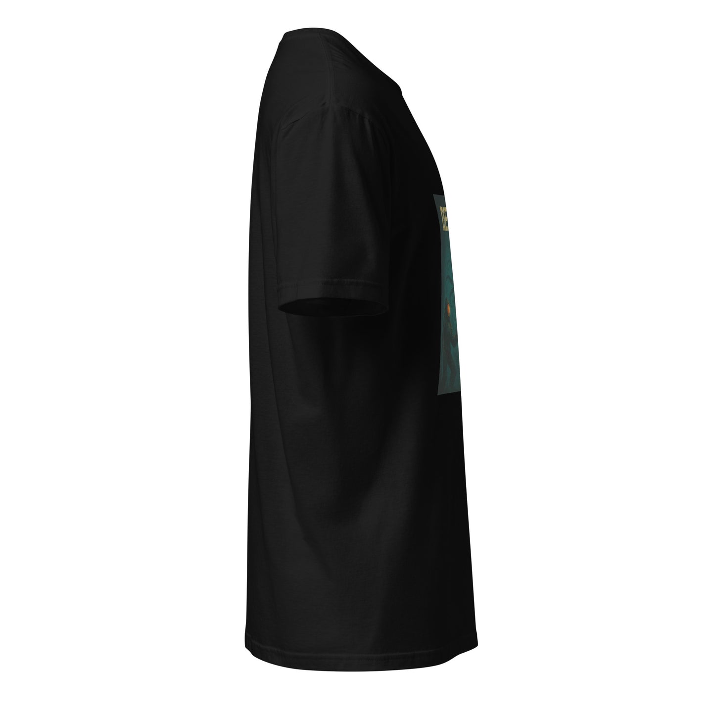 Deep Sea - Oceanic Mystery - Short-Sleeve Unisex T-Shirt - Graphic Tee - Black - Right side