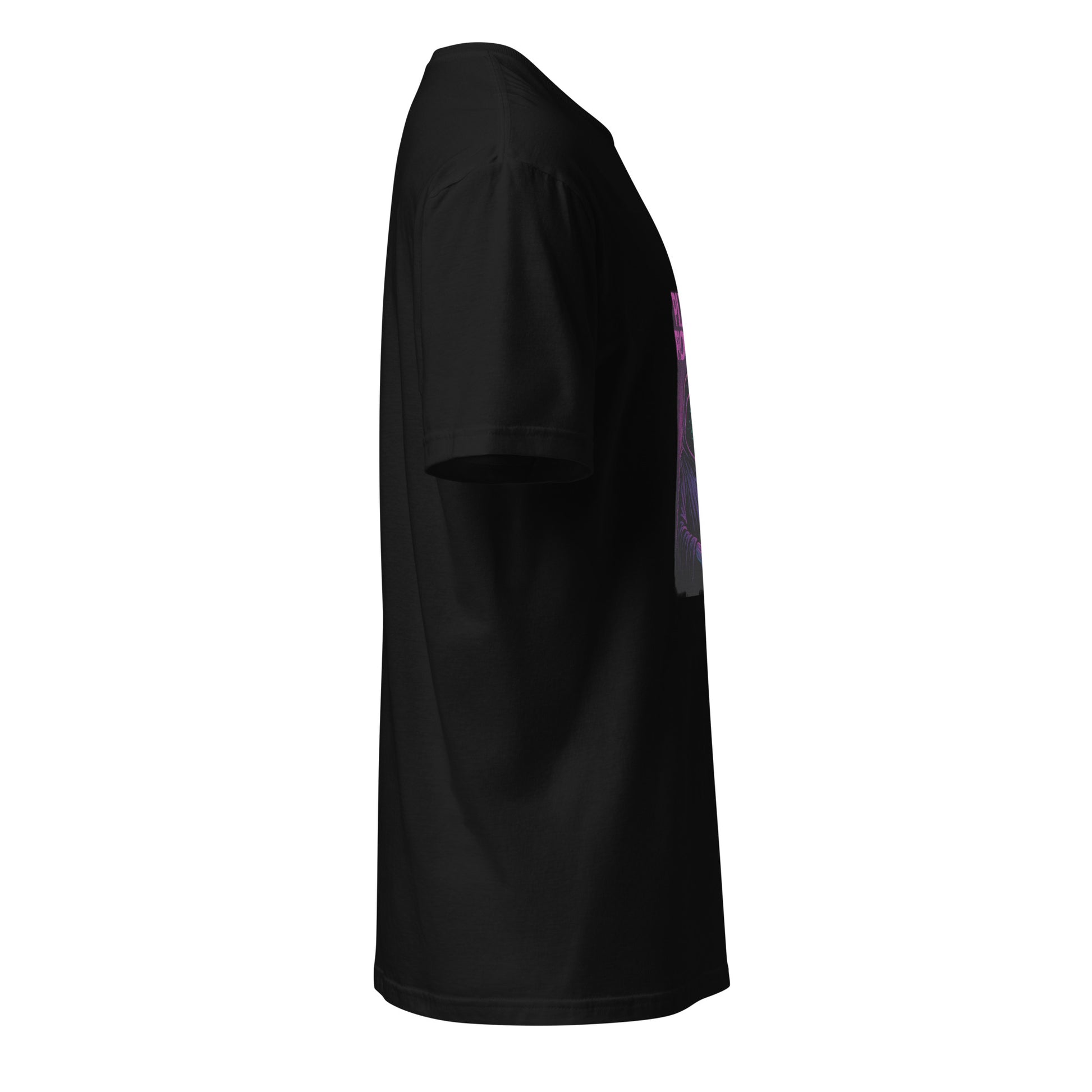 Pixel Prophet - Street Mysticism - Short-Sleeve Unisex T-Shirt - Graphic Tee - Black - Right side