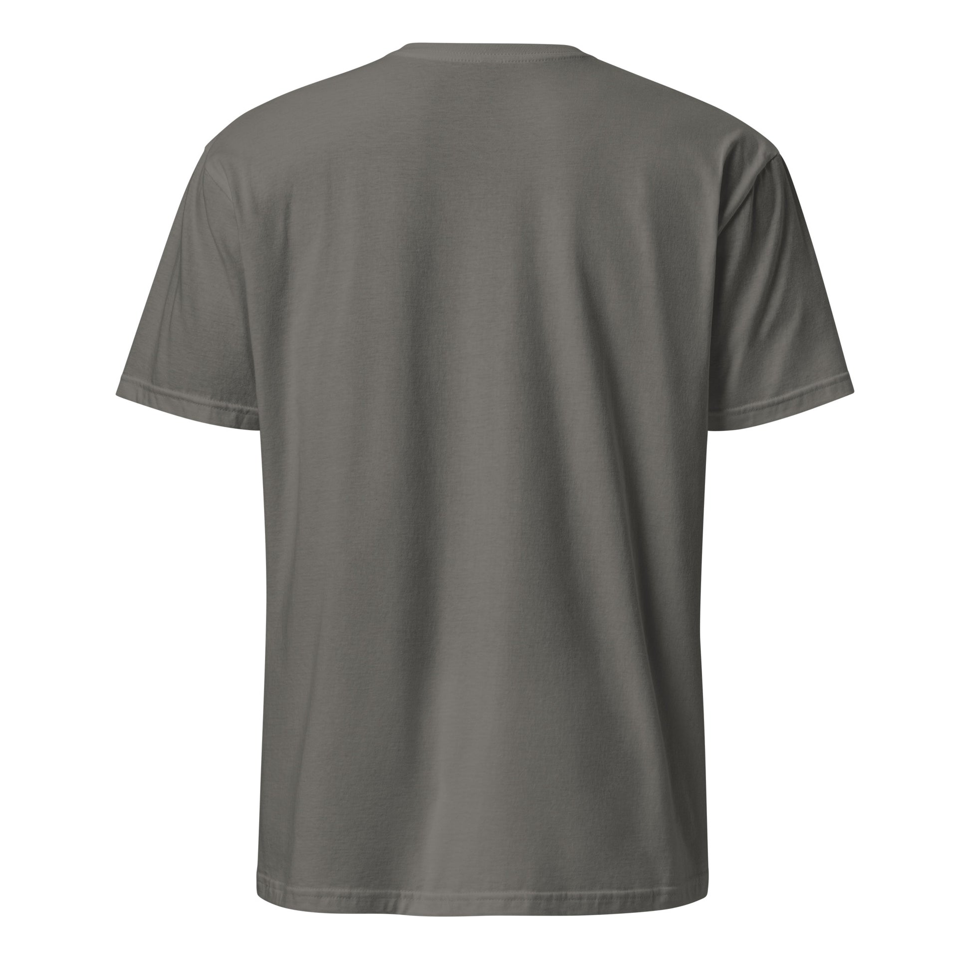 More Human Than WIFI – Cyber Rebellion - Short-Sleeve Unisex T-Shirt - Graphic Tee - Chatcoal - Back