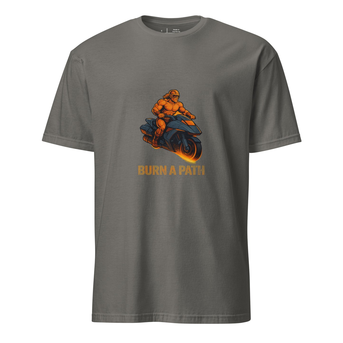 Solaris Thunderrider - Retro Champion - Short-Sleeve Unisex T-Shirt - Graphic Tee - Charcoal - Front