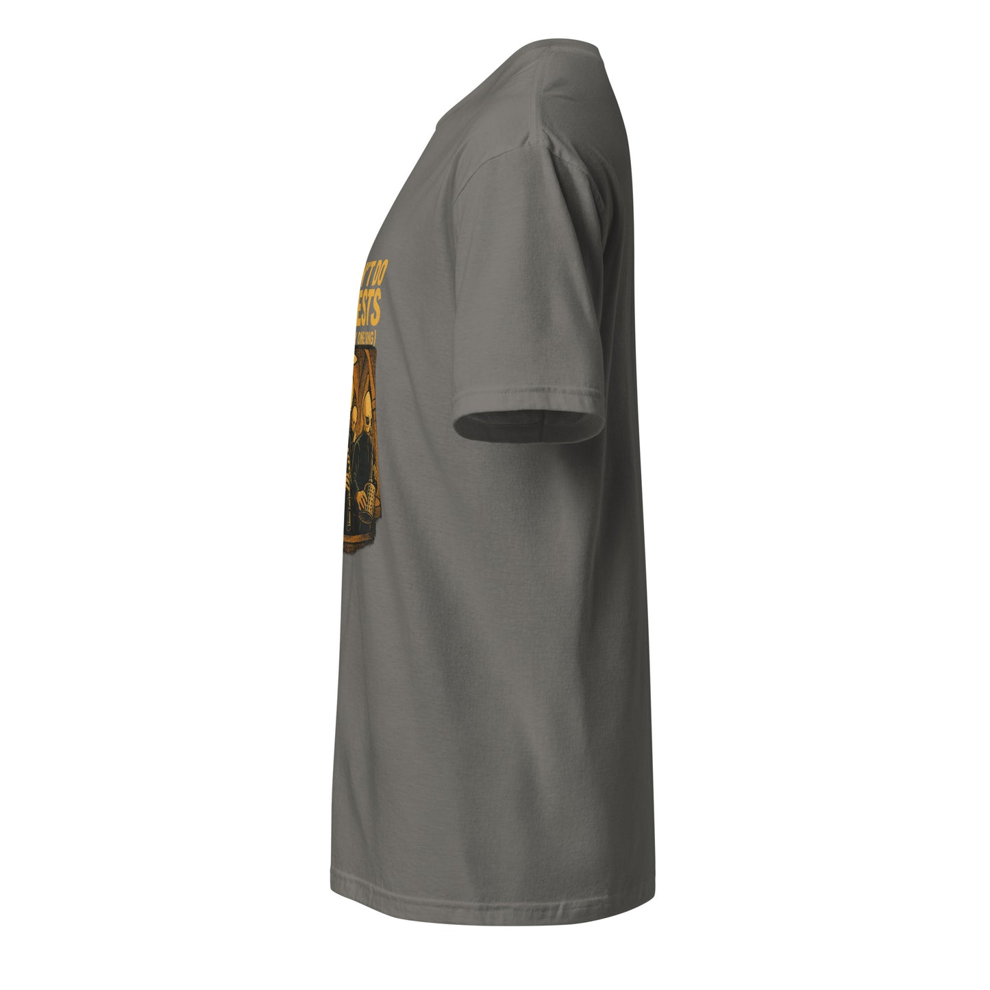 We Don't Do Requests - Cantina Band - Charcoal - Short-Sleeve Unisex T-Shirt - Graphic Tee - Charcoal - Left side