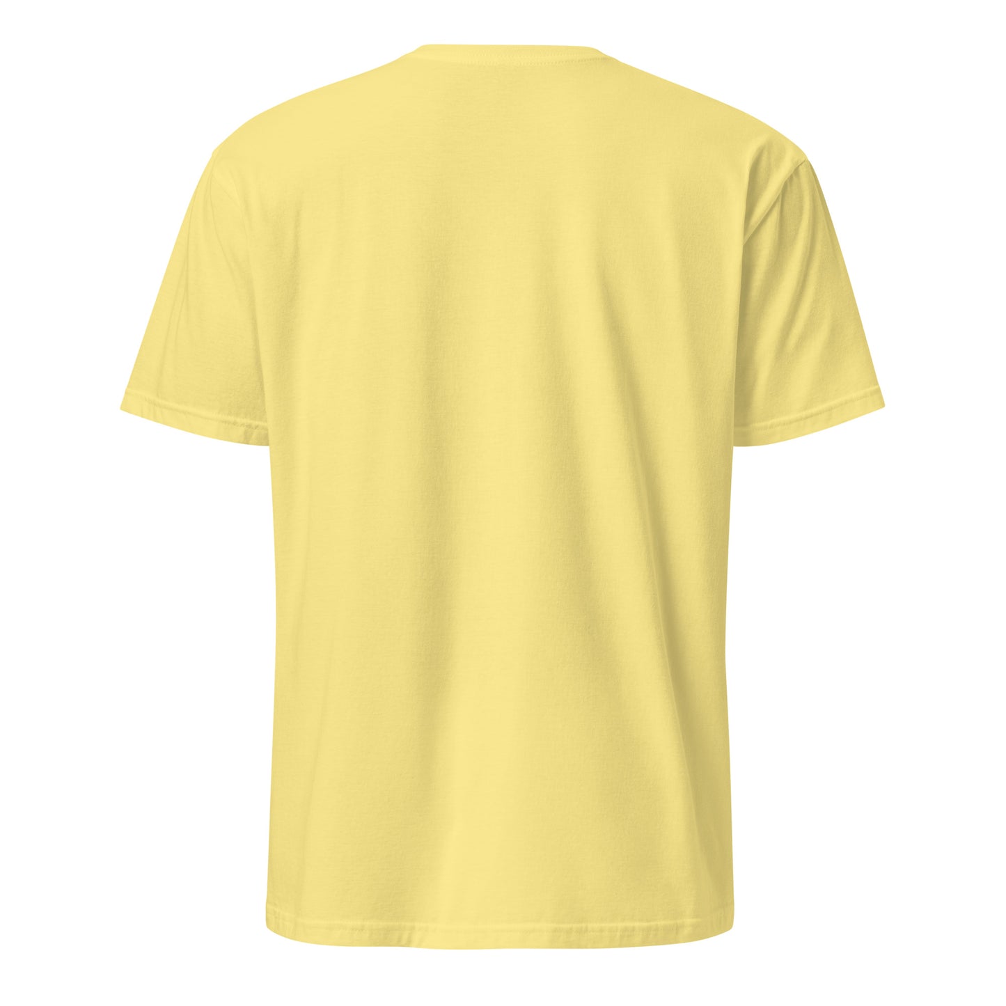 Real Life Has Better Graphics – Gamer Perspective - Short-Sleeve Unisex T-Shirt - Graphic Tee - Cornsilk - Back