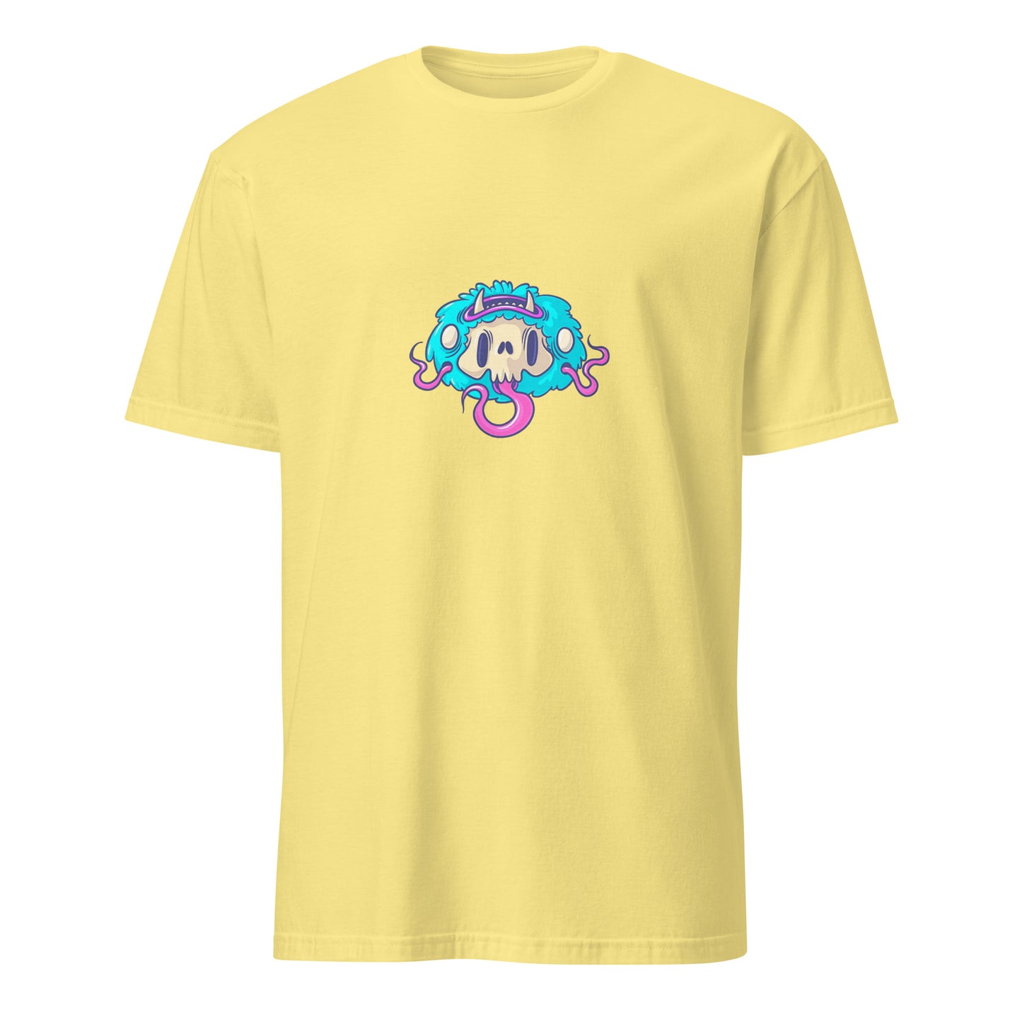 Monsta 1 - Monsta Collection - Short-Sleeve Unisex T-Shirt - Graphic Tee - Cornsilk - Front