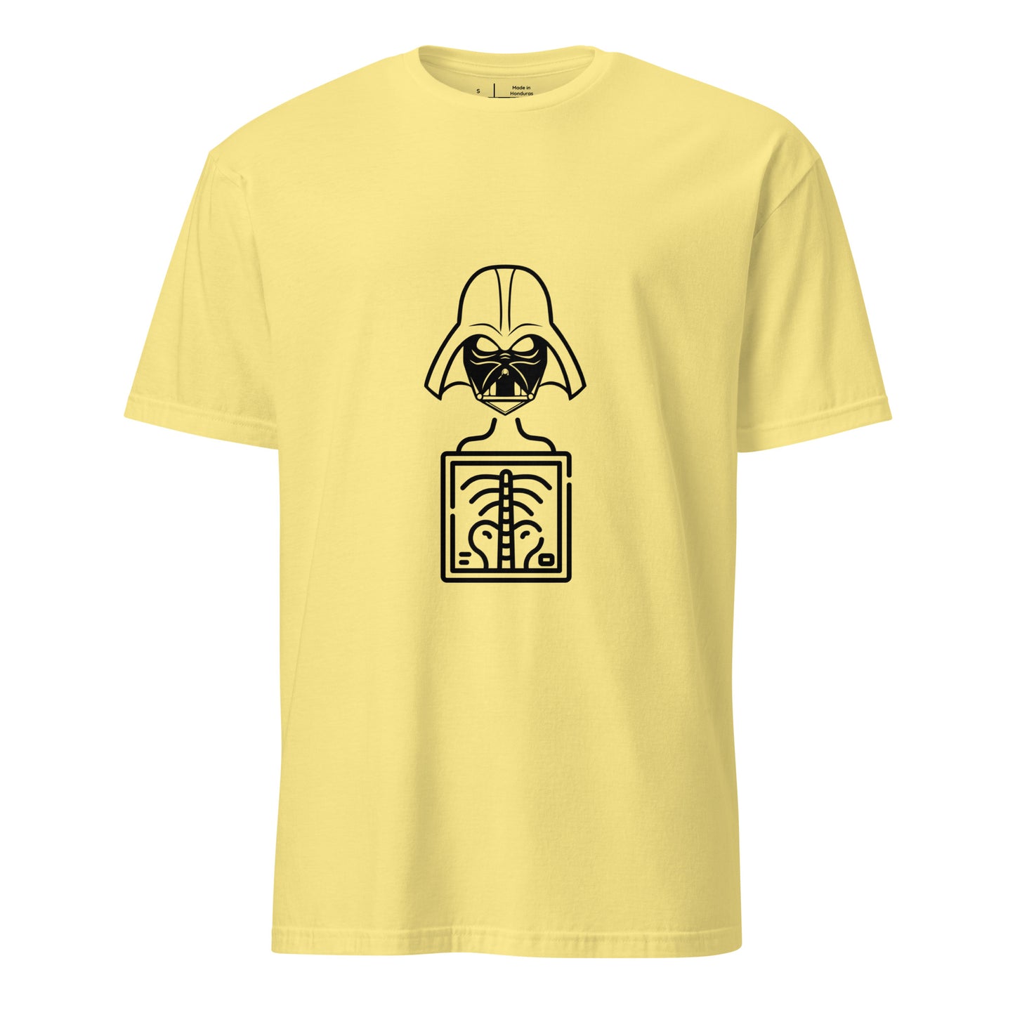 Darth X - The Dark Side Exposed - Short-Sleeve Unisex T-Shirt - Graphic Tee - Cornsilk - Front