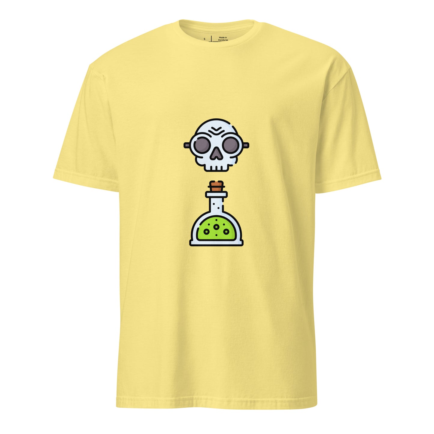 Potion Master - Brewed For Greatness - Short-Sleeve Unisex T-Shirt - Graphic Tee - Cornsilk - Front