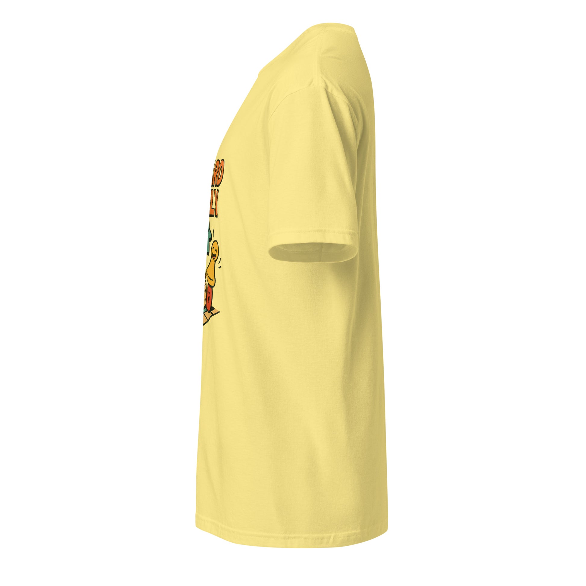 Board Silly – Ultimate Board Game - Short-Sleeve Unisex T-Shirt - Graphic Tee - Cornsilk - Left side