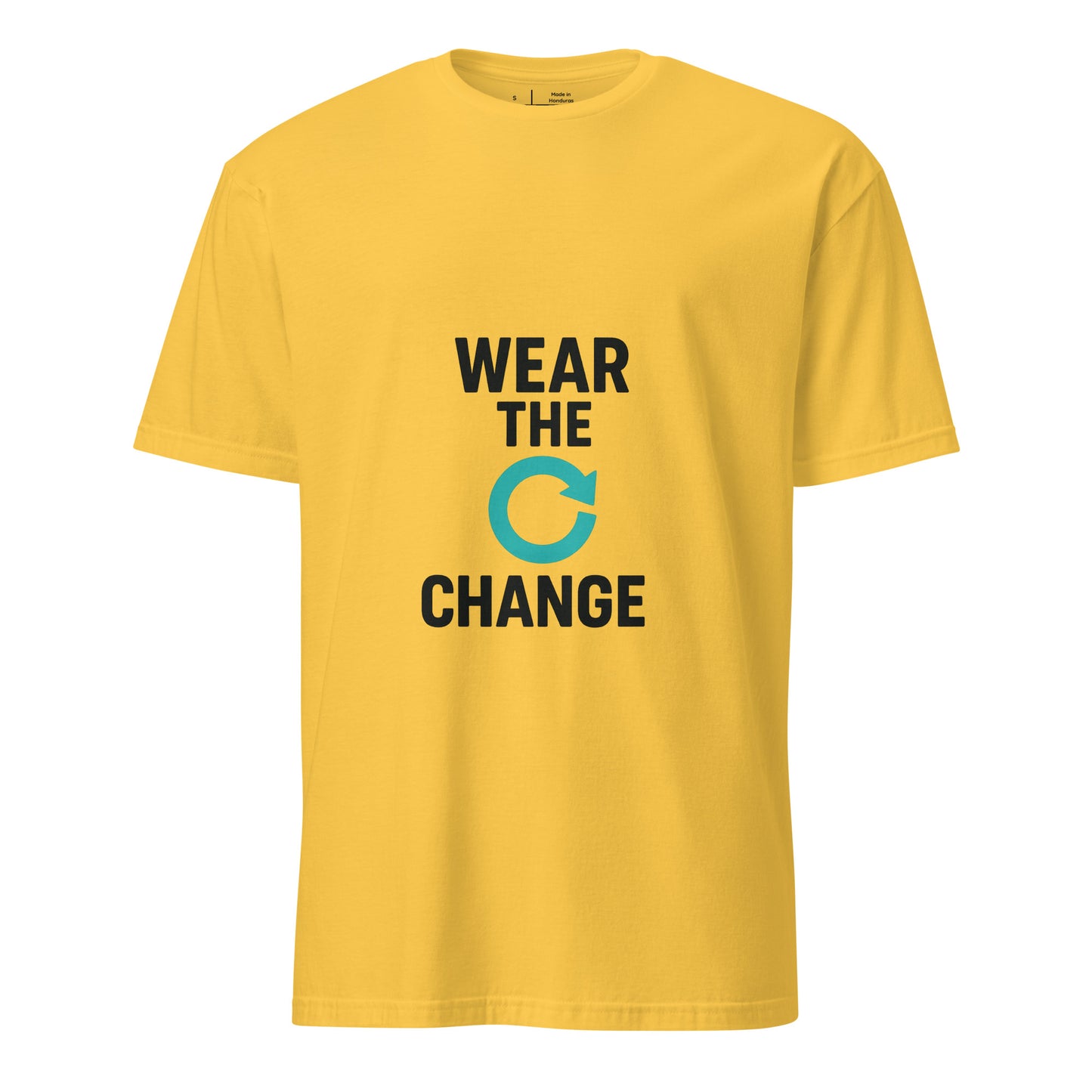 Wear The Change - Conscious Style - Short-Sleeve Unisex T-Shirt - Graphic Tee - Daisy - Front