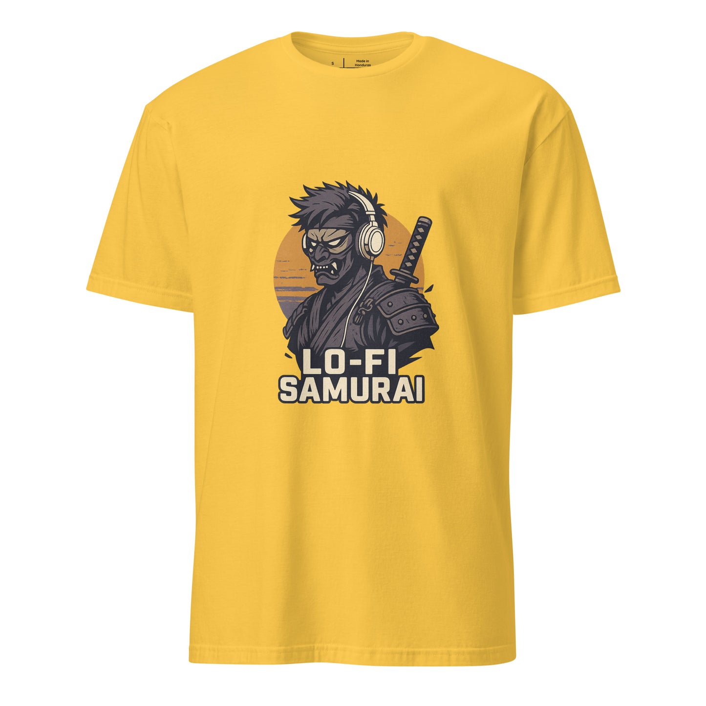 Lo-Fi Samurai - Modern-Day Ronin - Short-Sleeve Unisex T-Shirt - Graphic Tee - Daisy - Front